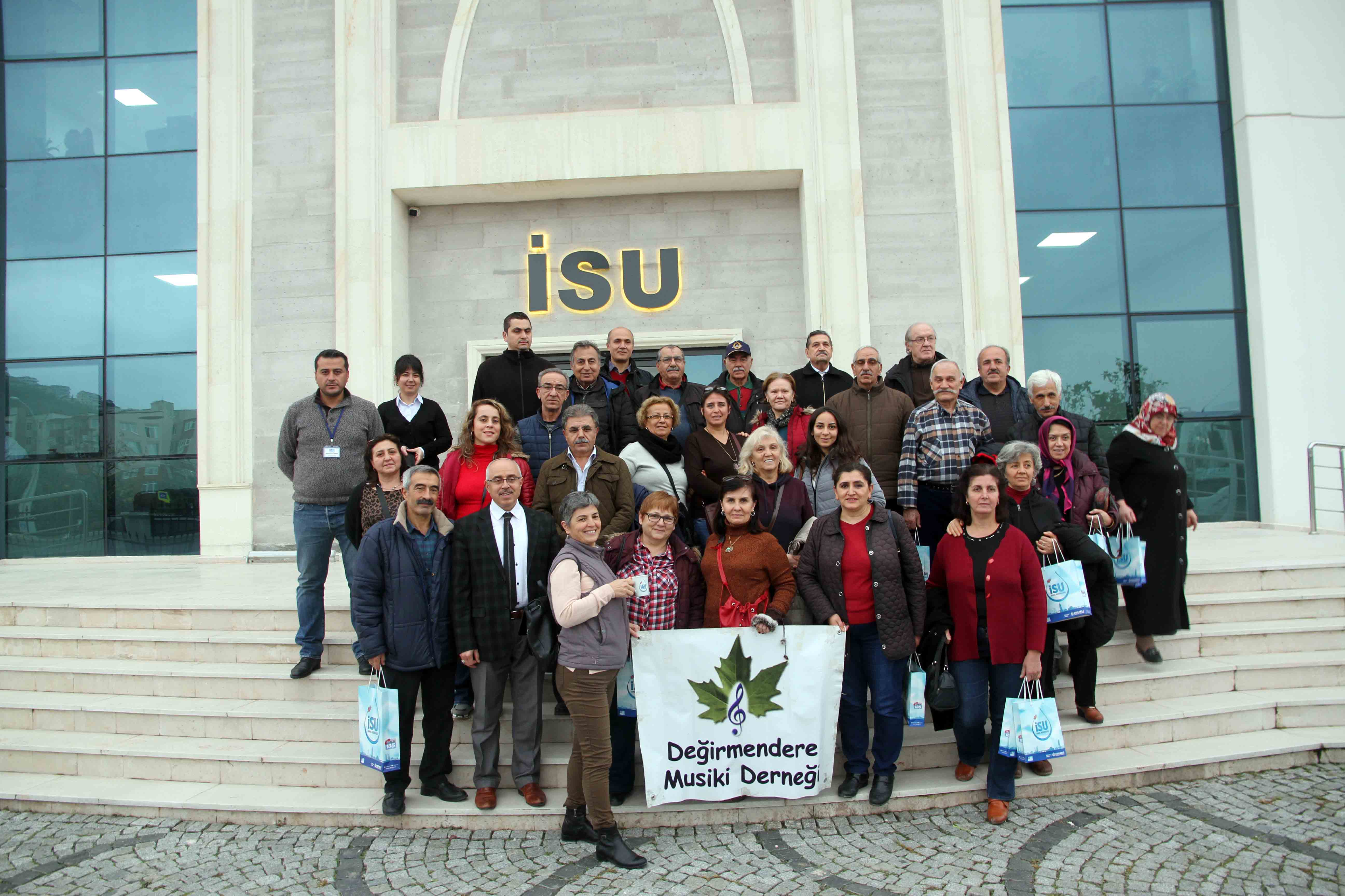İSU, “DEĞİRMENDERE MUSİKİ DERNEĞİ”Nİ AĞIRLADI
