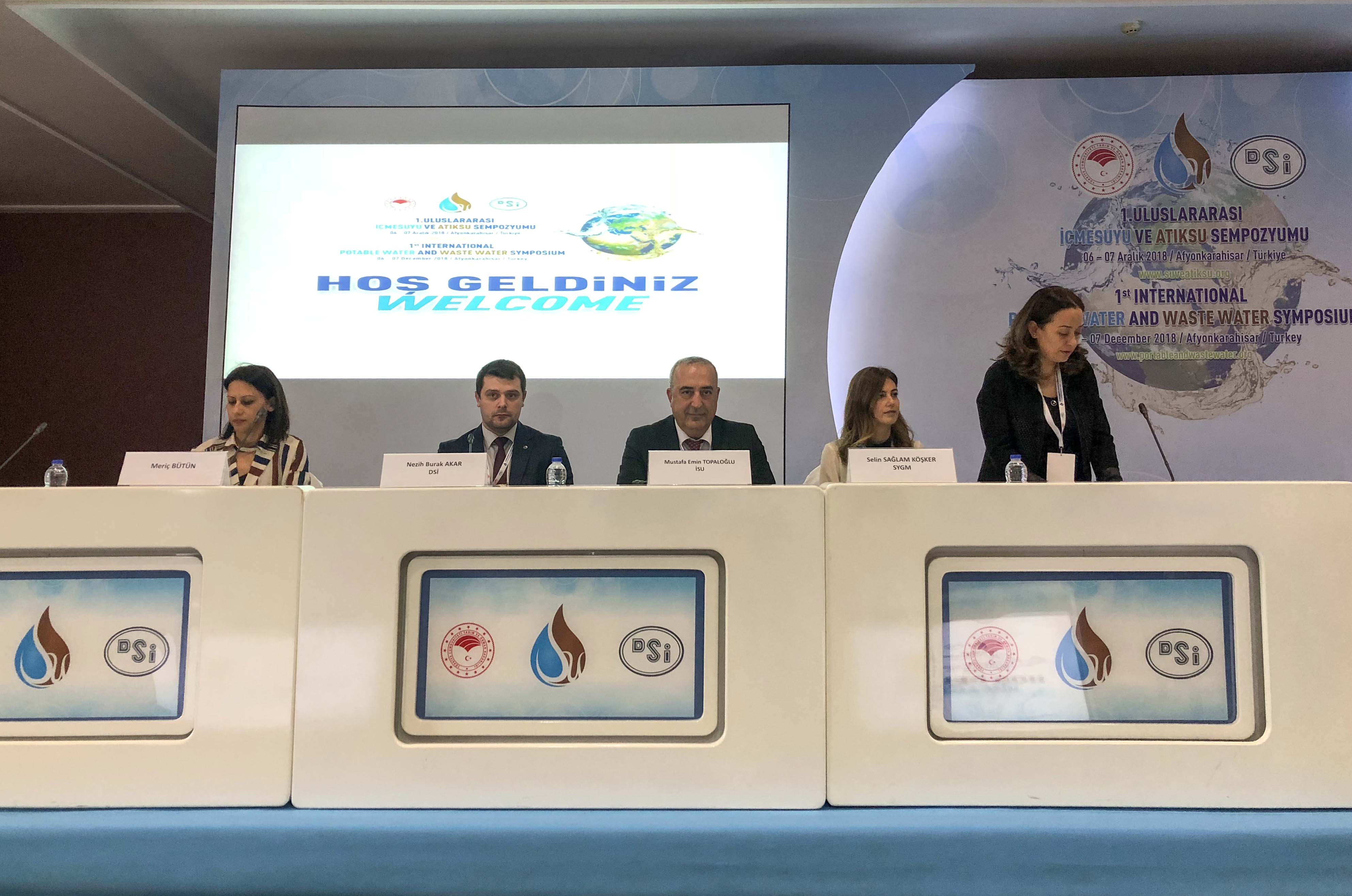 İSU, İÇMESUYU VE ATIKSU SEMPOZYUMUNDA ÖRNEK PROJELERİ TANITTI