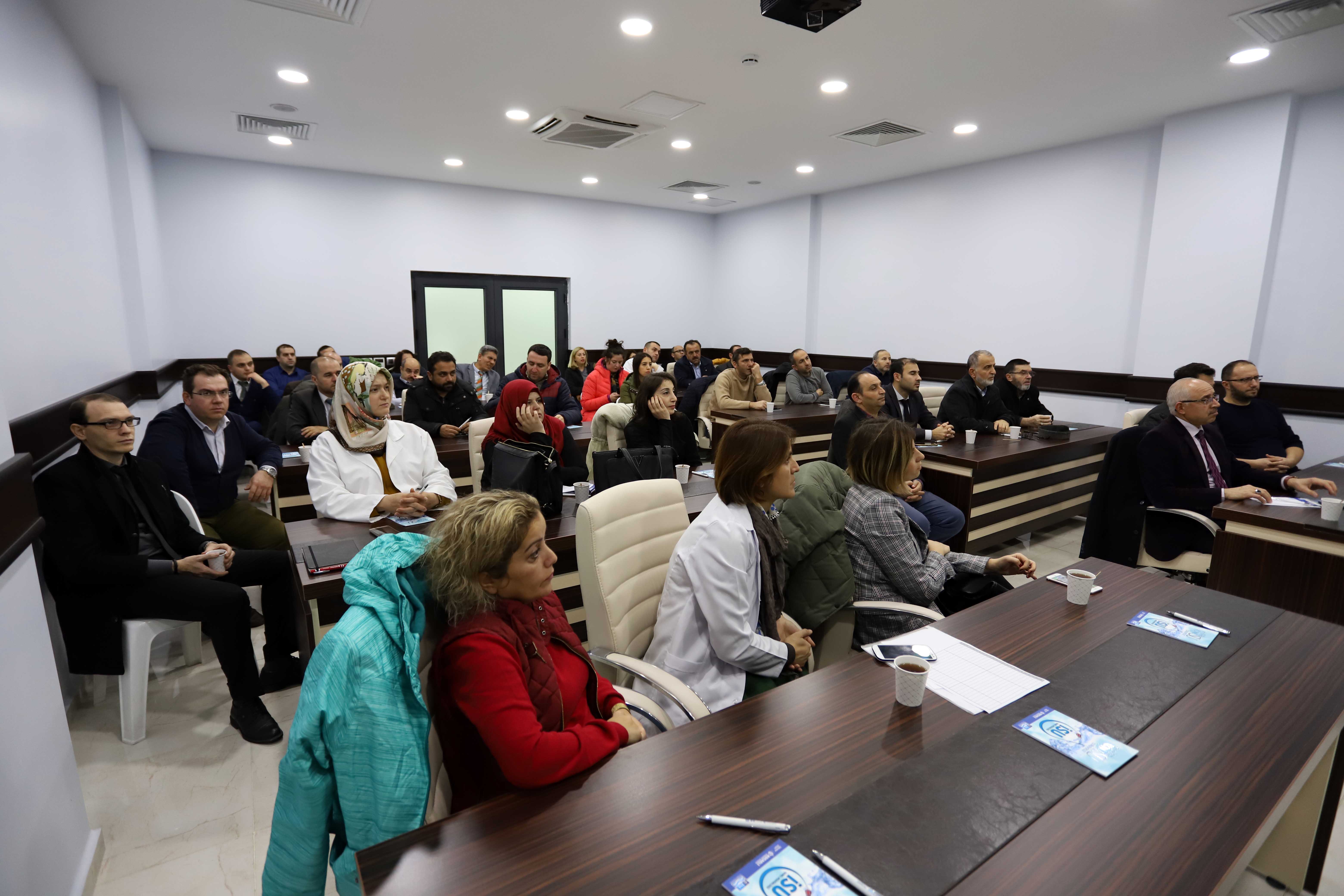 İSU’DAN PERSONELİNE “ERGONOMİ”SEMİNERİ