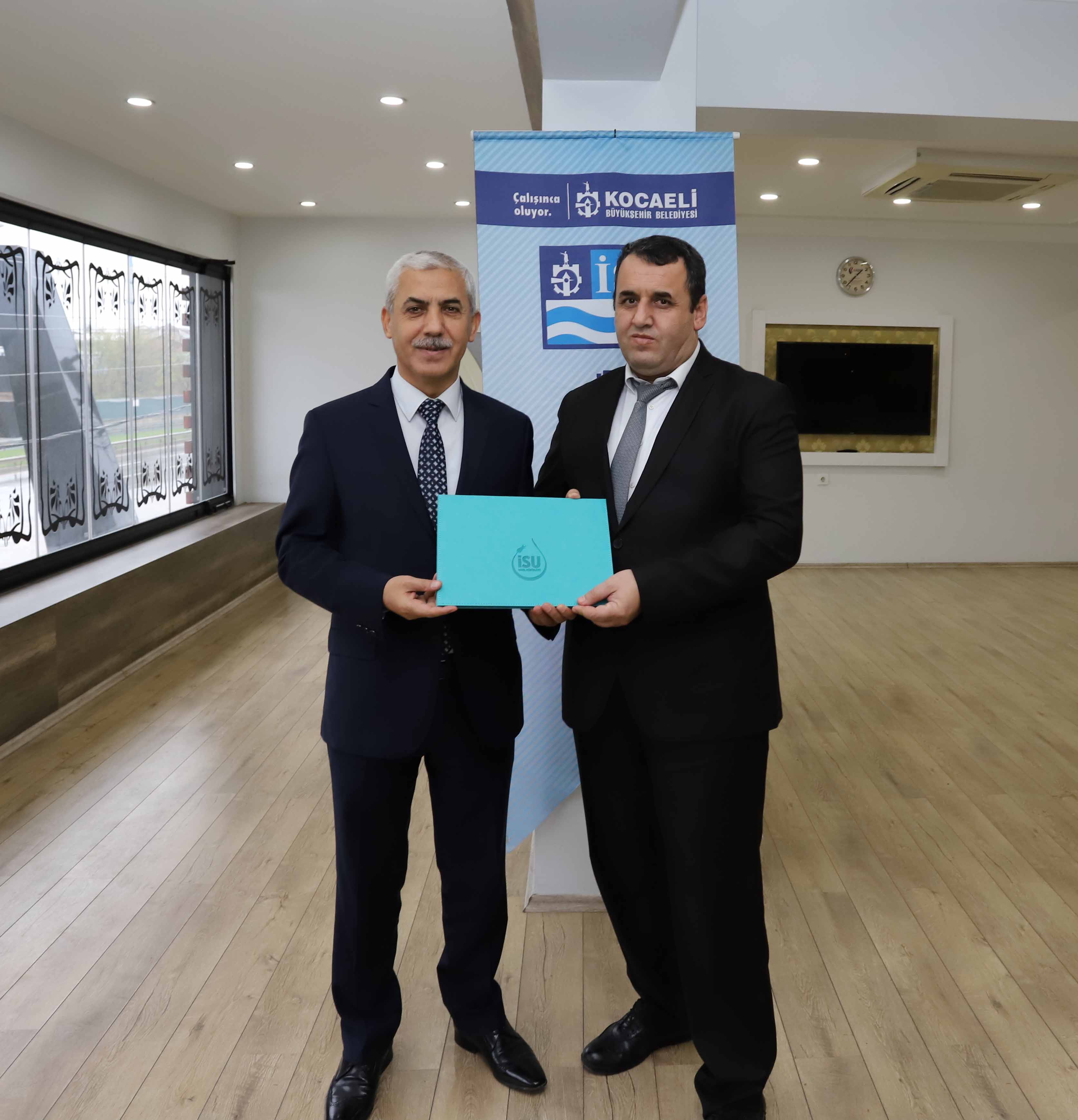 İSU KARTEPE PERSONELİ TAKDİR BELGESİ İLE ÖDÜLLENDİRİLDİ 