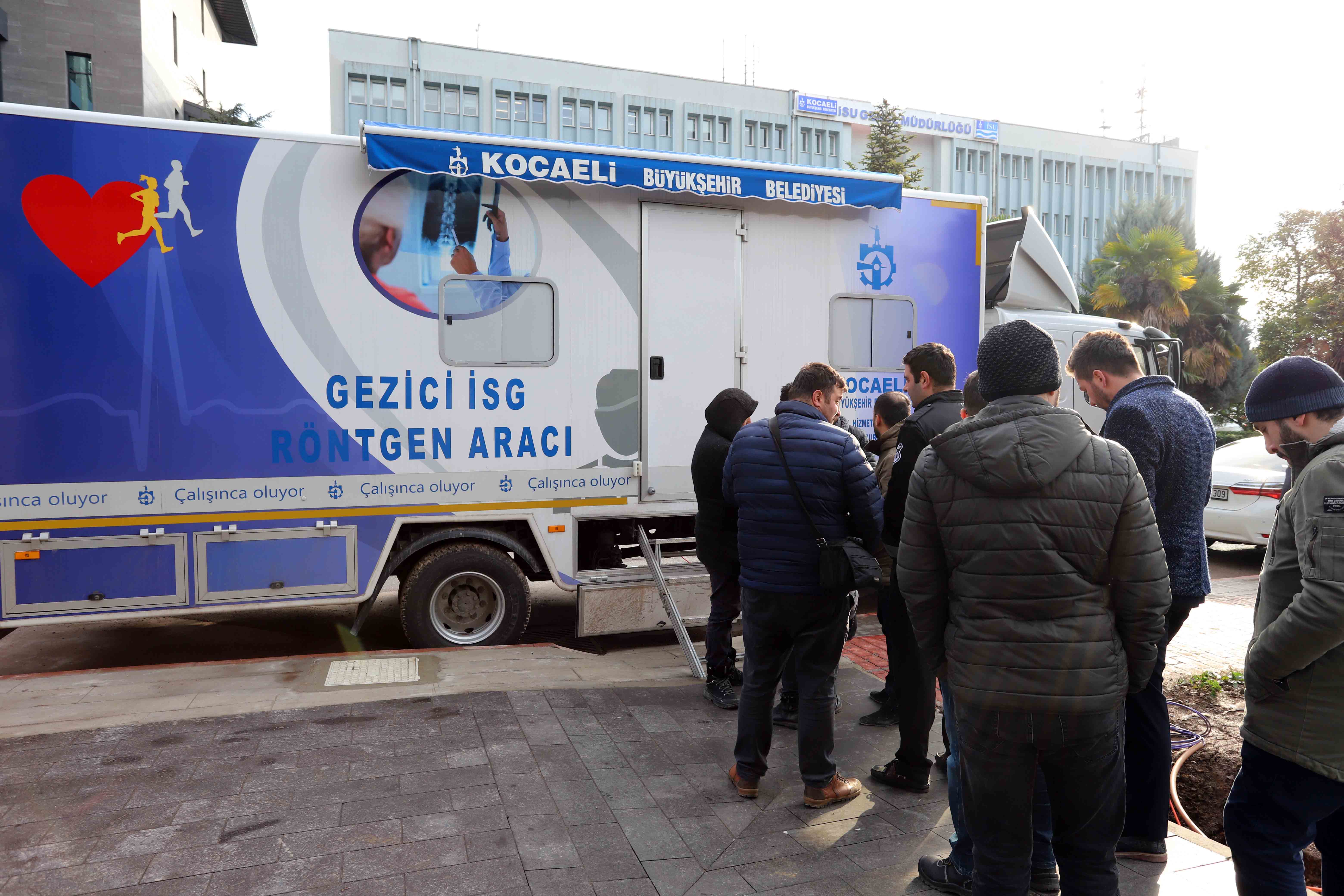İSU PERSONELİ SAĞLIK TARAMASINDAN GEÇİYOR