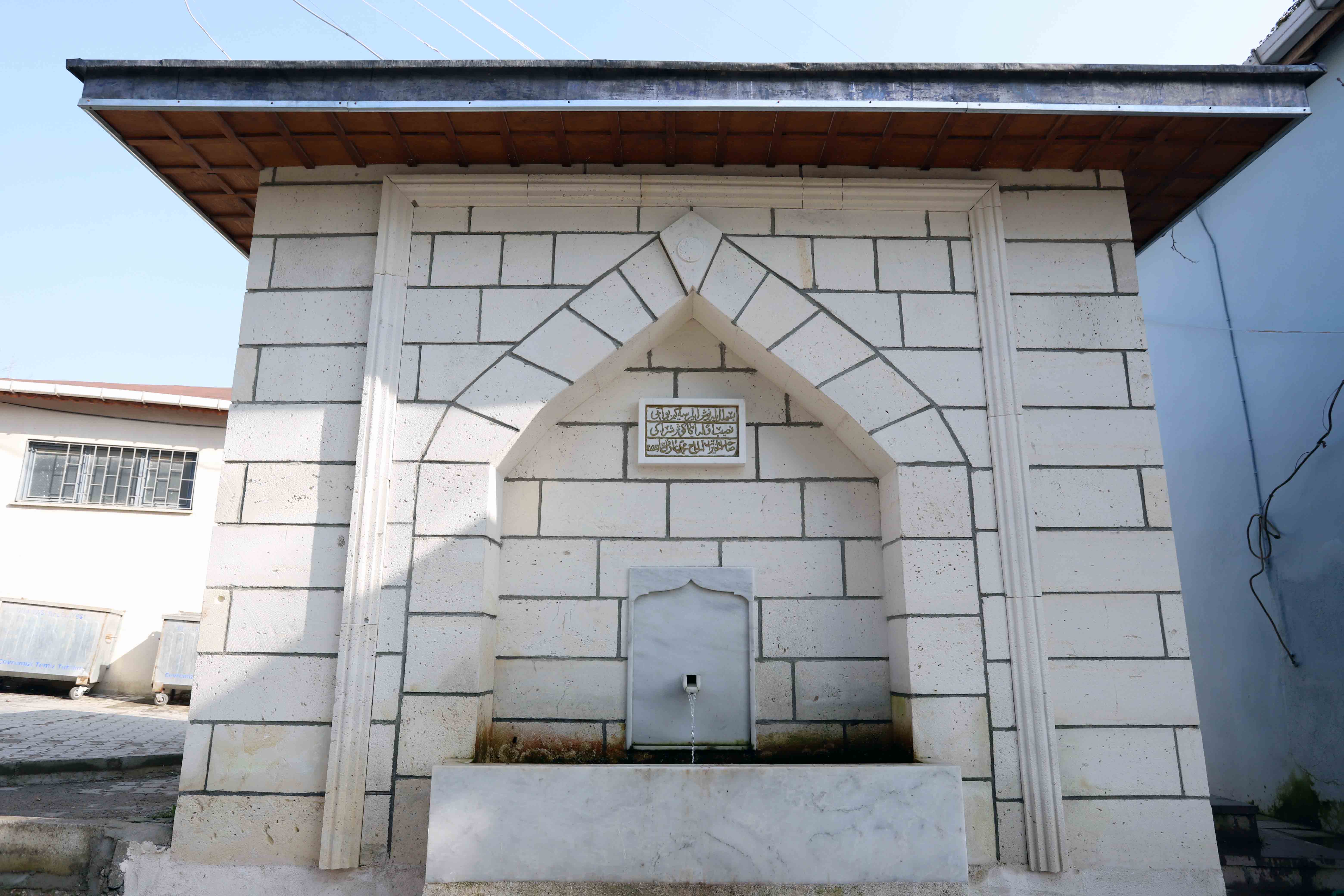 TARİHİ ÇEŞMELER YENİDEN HAYAT BULUYOR
