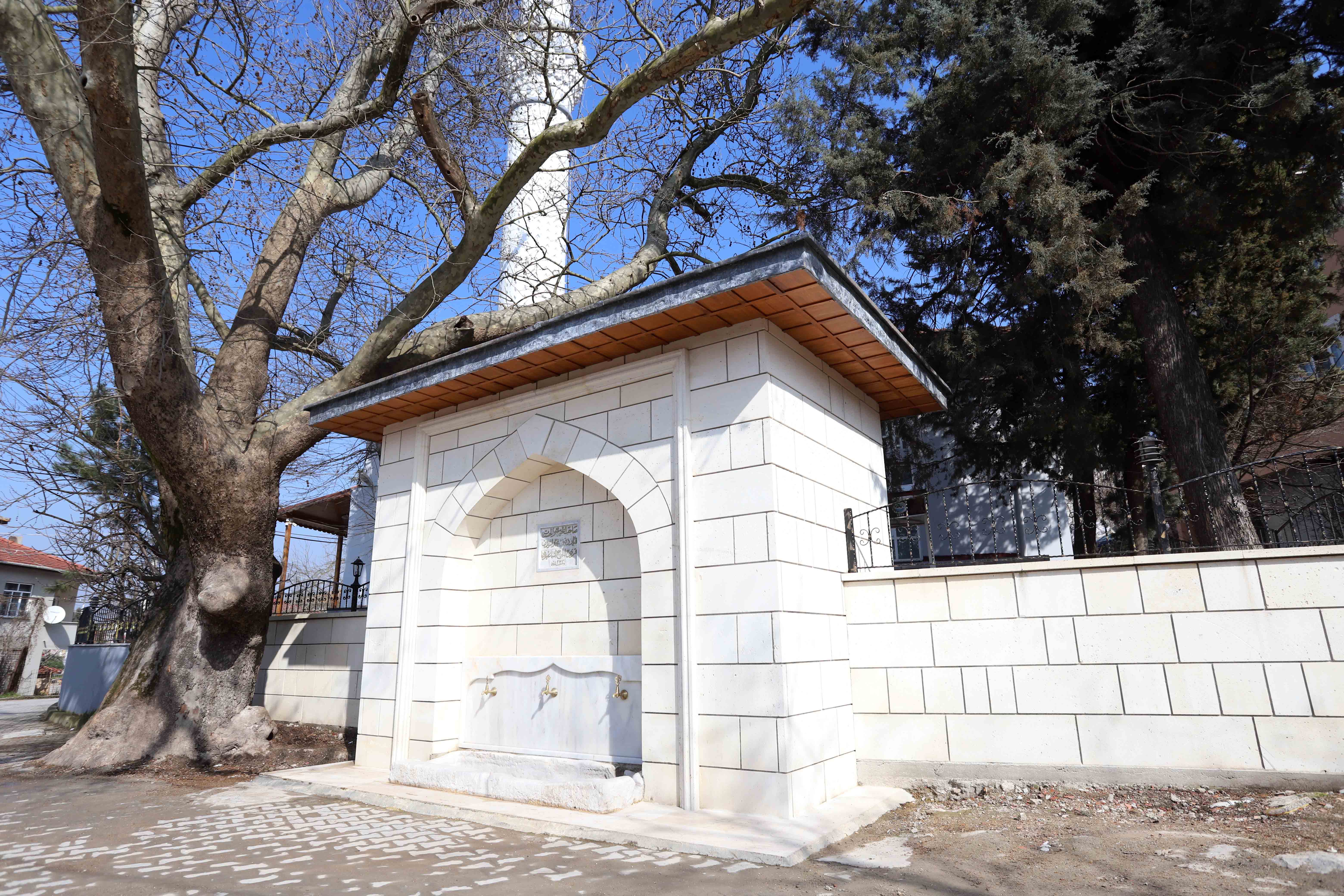TARİHİ ÇEŞMELER YENİDEN HAYAT BULUYOR