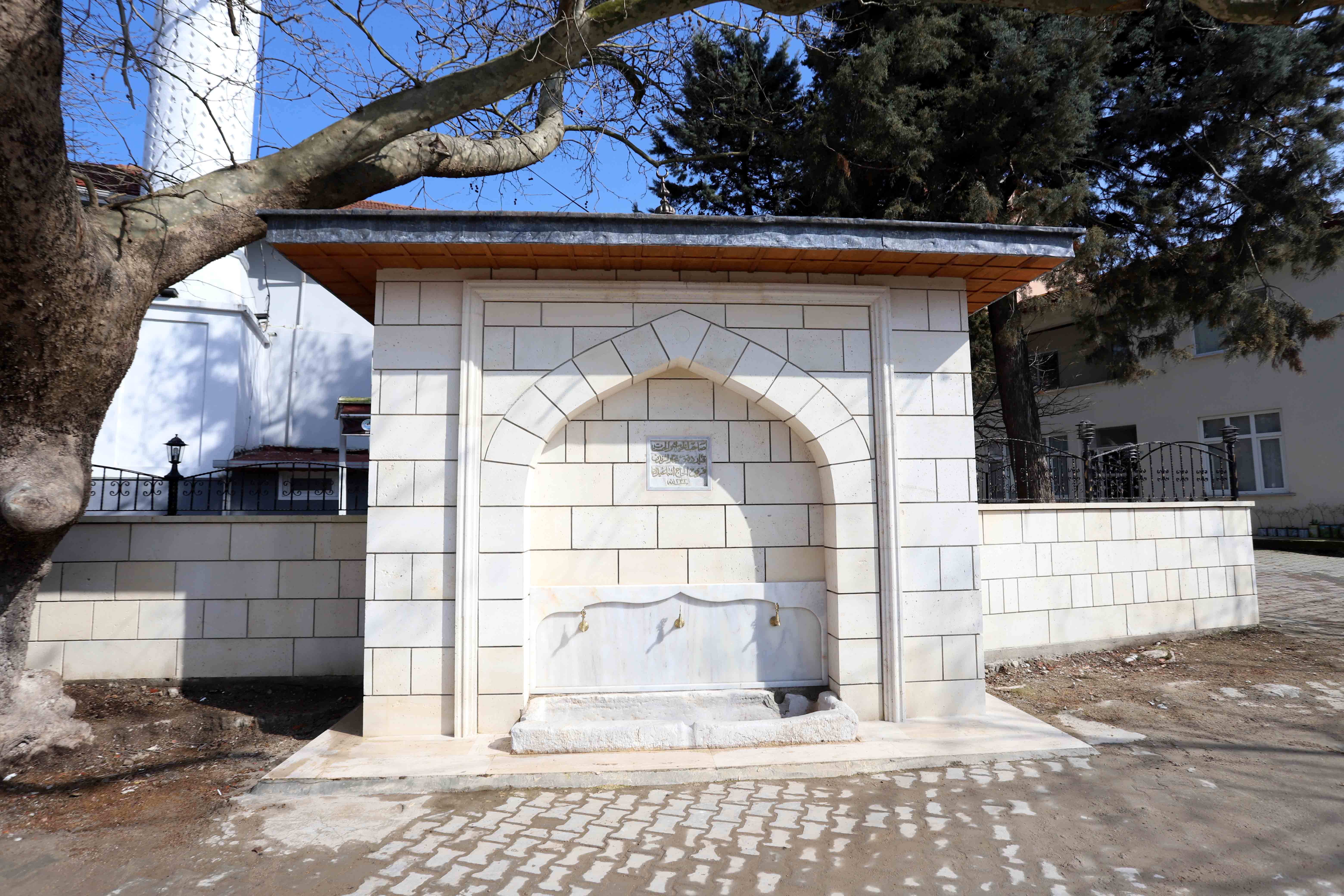 TARİHİ ÇEŞMELER YENİDEN HAYAT BULUYOR