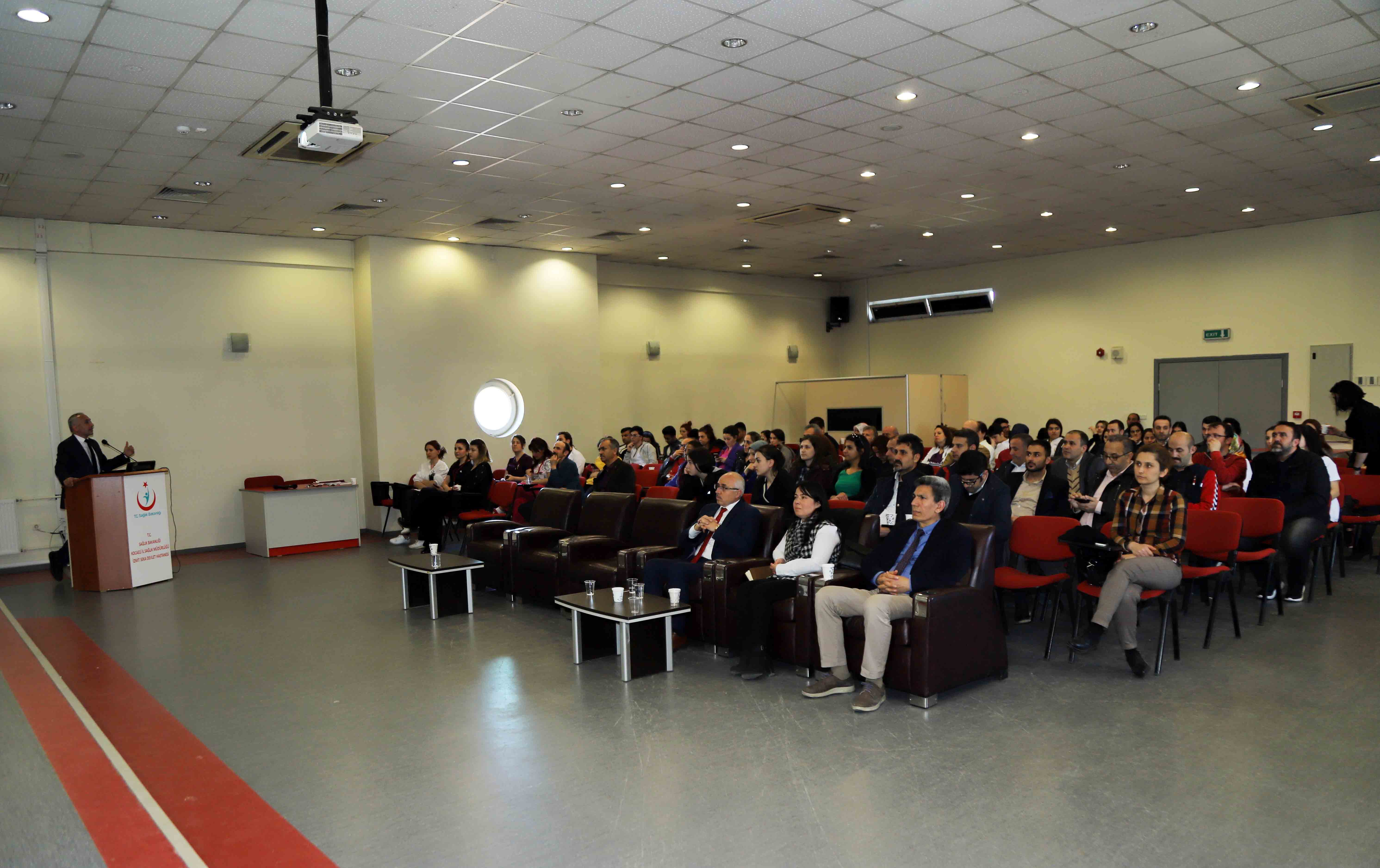 İSU, SEKA DEVLET HASTANESİNDE  “SU VE ÇEVRE BİLİNCİ” SEMİNERİ VERDİ