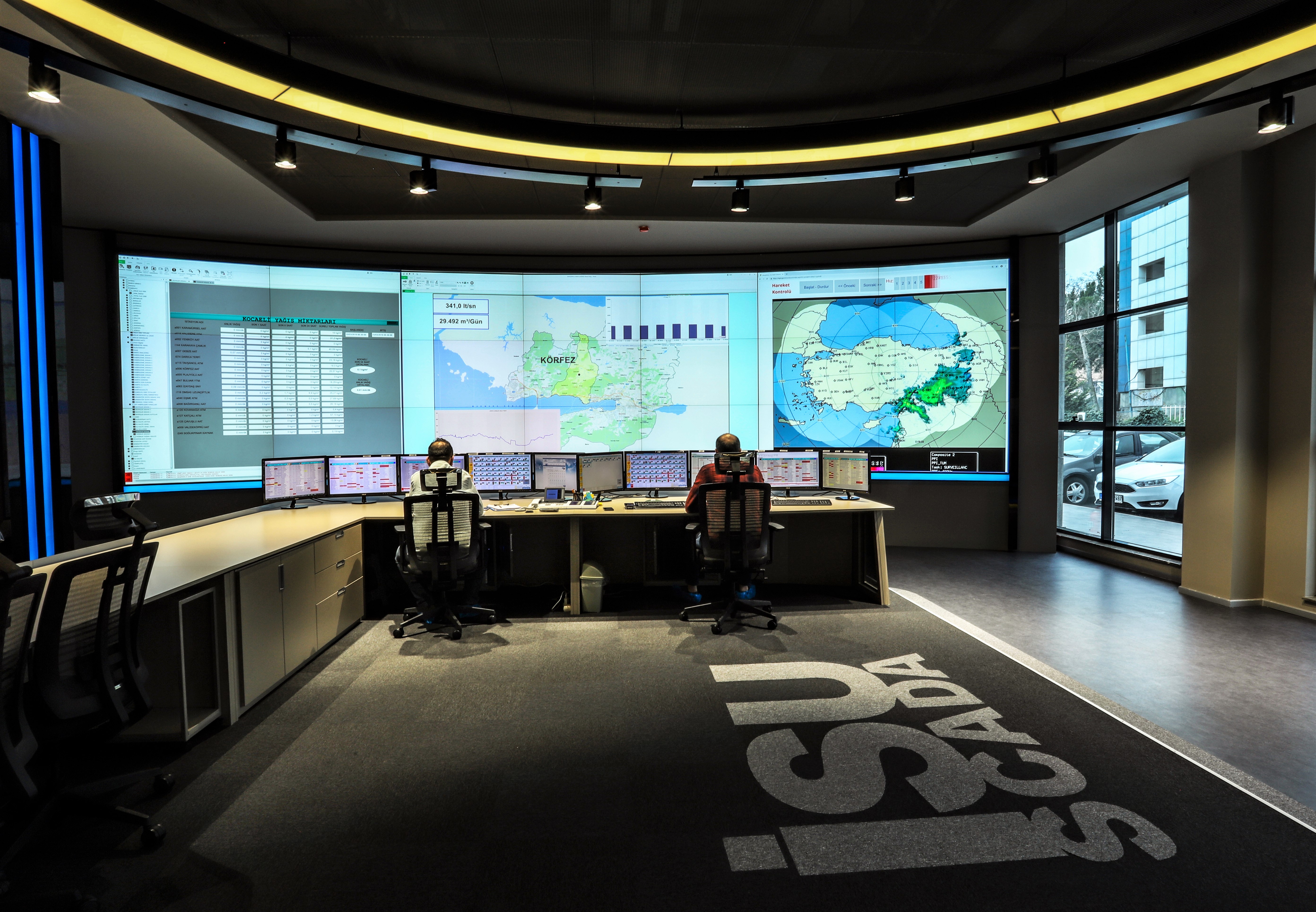 İSU’NUN TEKNOLOJİ ÜSSÜ; SCADA KONTROL MERKEZİ  