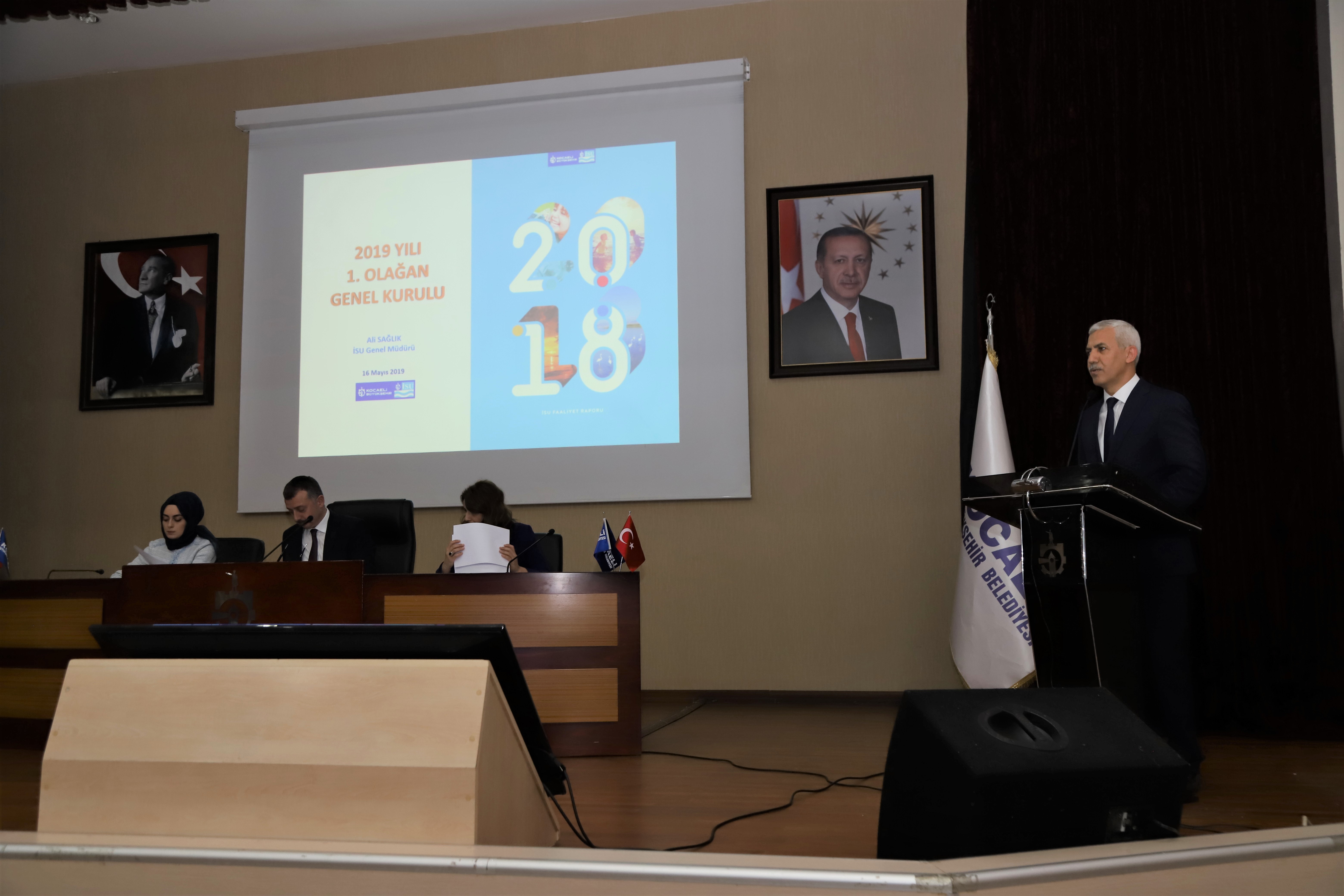 2019 YILI İLK GENEL KURULU YAPILDI:2018 YILINDA 368 MİLYON LİRA YATIRIM GERÇEKLEŞTİRİLDİ. 