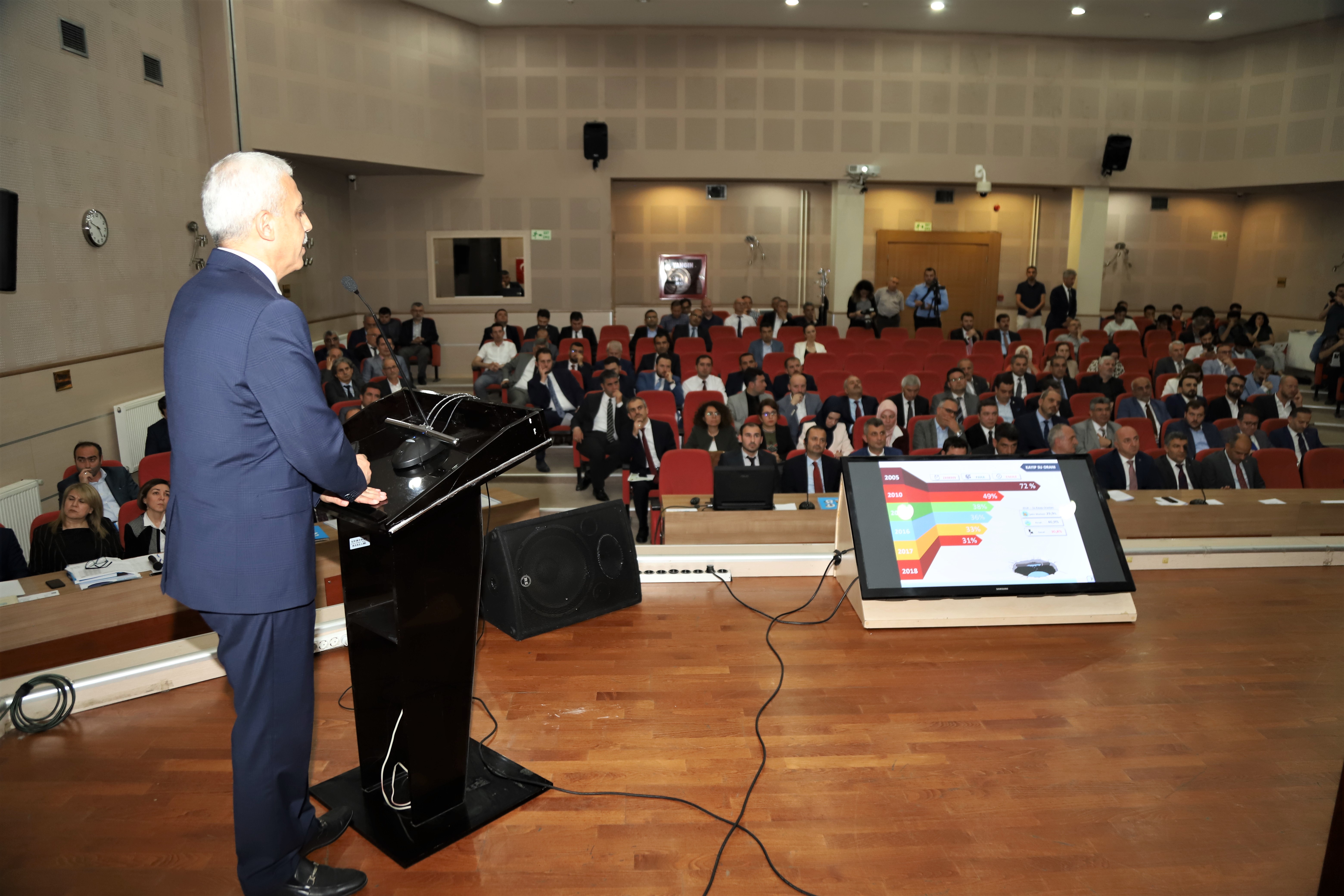 2019 YILI İLK GENEL KURULU YAPILDI:2018 YILINDA 368 MİLYON LİRA YATIRIM GERÇEKLEŞTİRİLDİ. 