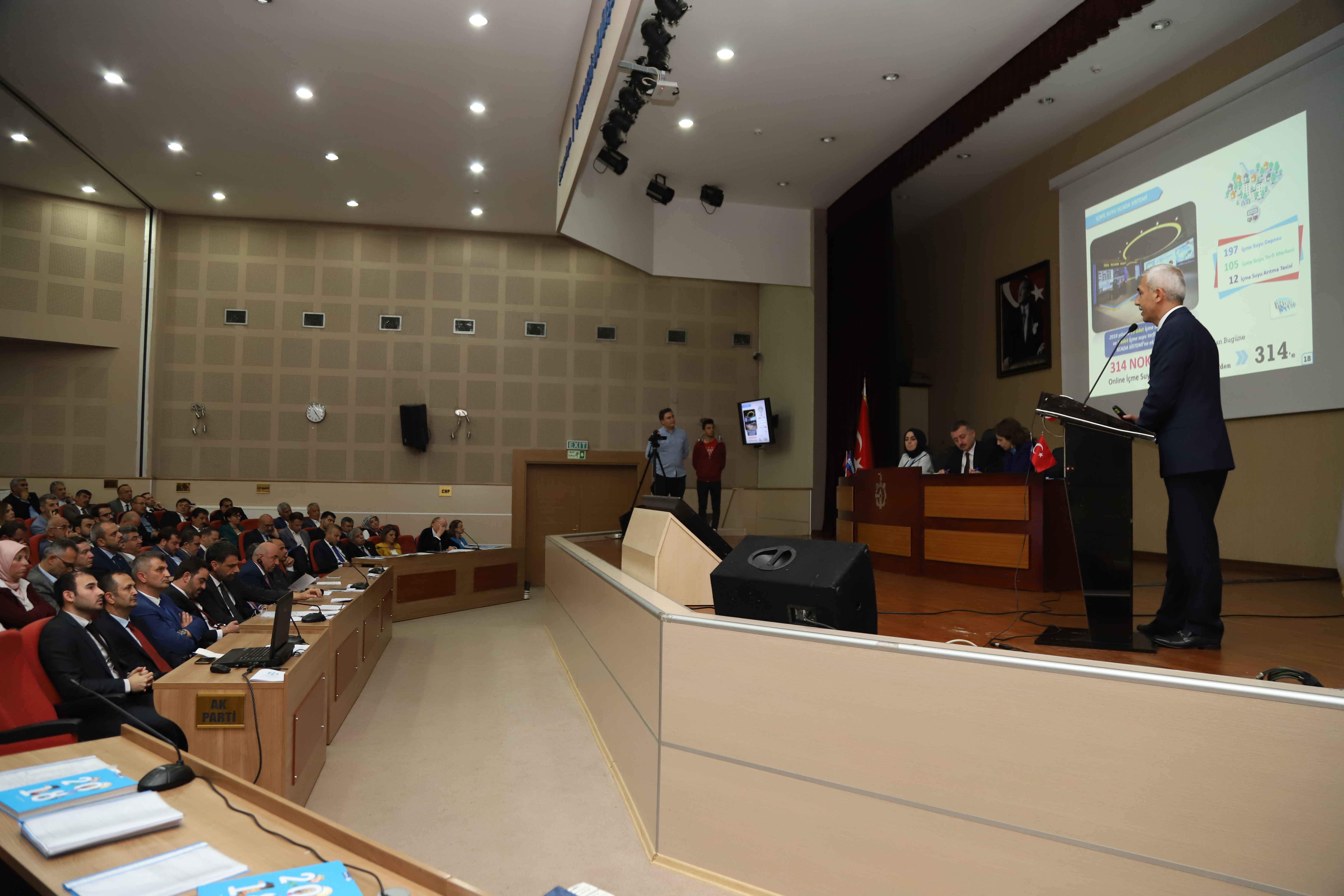 2019 YILI İLK GENEL KURULU YAPILDI:2018 YILINDA 368 MİLYON LİRA YATIRIM GERÇEKLEŞTİRİLDİ. 