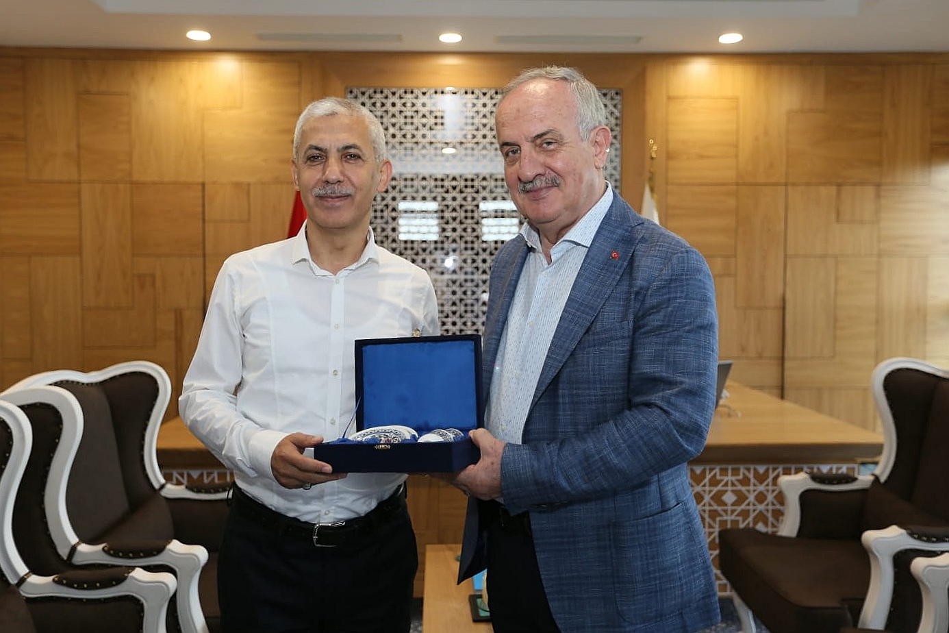 DERİNCE BELEDİYE BAŞKANI İSU’YU ZİYARET ETTİ