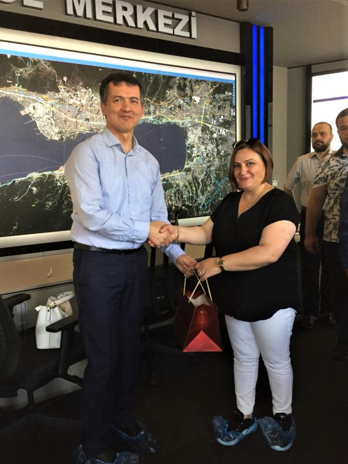 KARABÜK ÜNİVERSİTESİ İSU SCADA KONTROL MERKEZİNİ İNCELEDİ