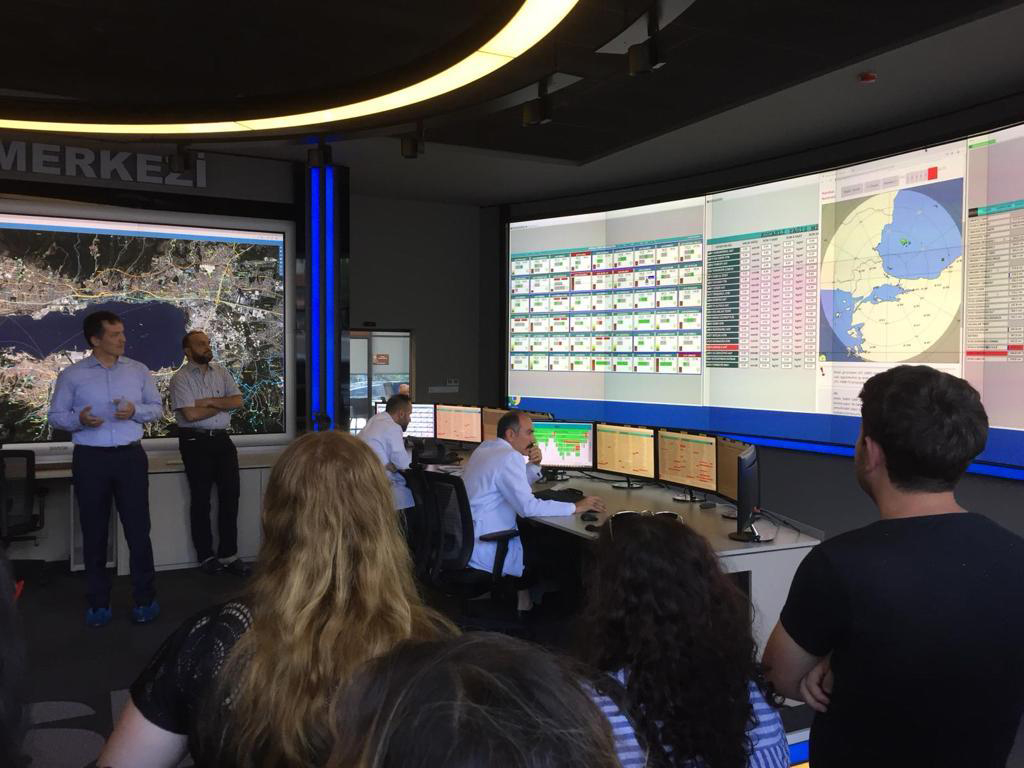 KARABÜK ÜNİVERSİTESİ İSU SCADA KONTROL MERKEZİNİ İNCELEDİ