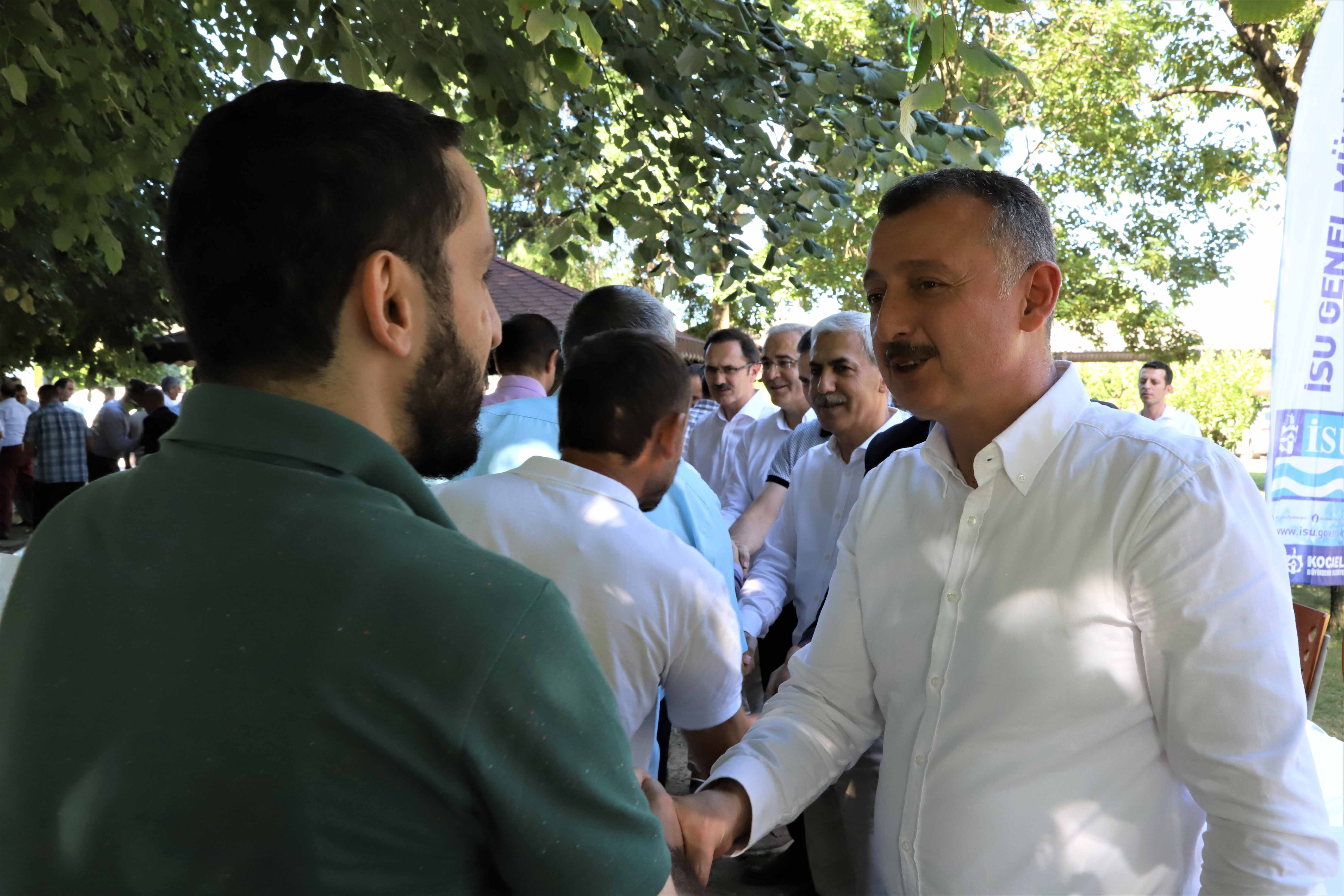 İSU’DA GELENEKSEL KURBAN BAYRAMLAŞMASI YAPILDI