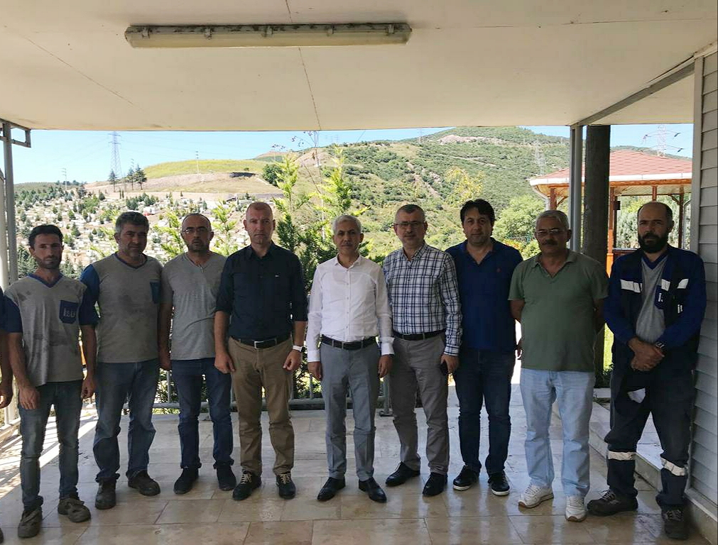 GENEL MÜDÜR ALİ SAĞLIK NÖBETÇİ EKİPLERİ ZİYARET ETTİ