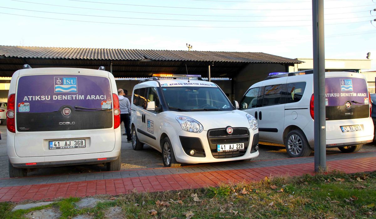 İZMİT SANAYİ SİTESİNDE ATIKSULAR KONTROL ALTINDA