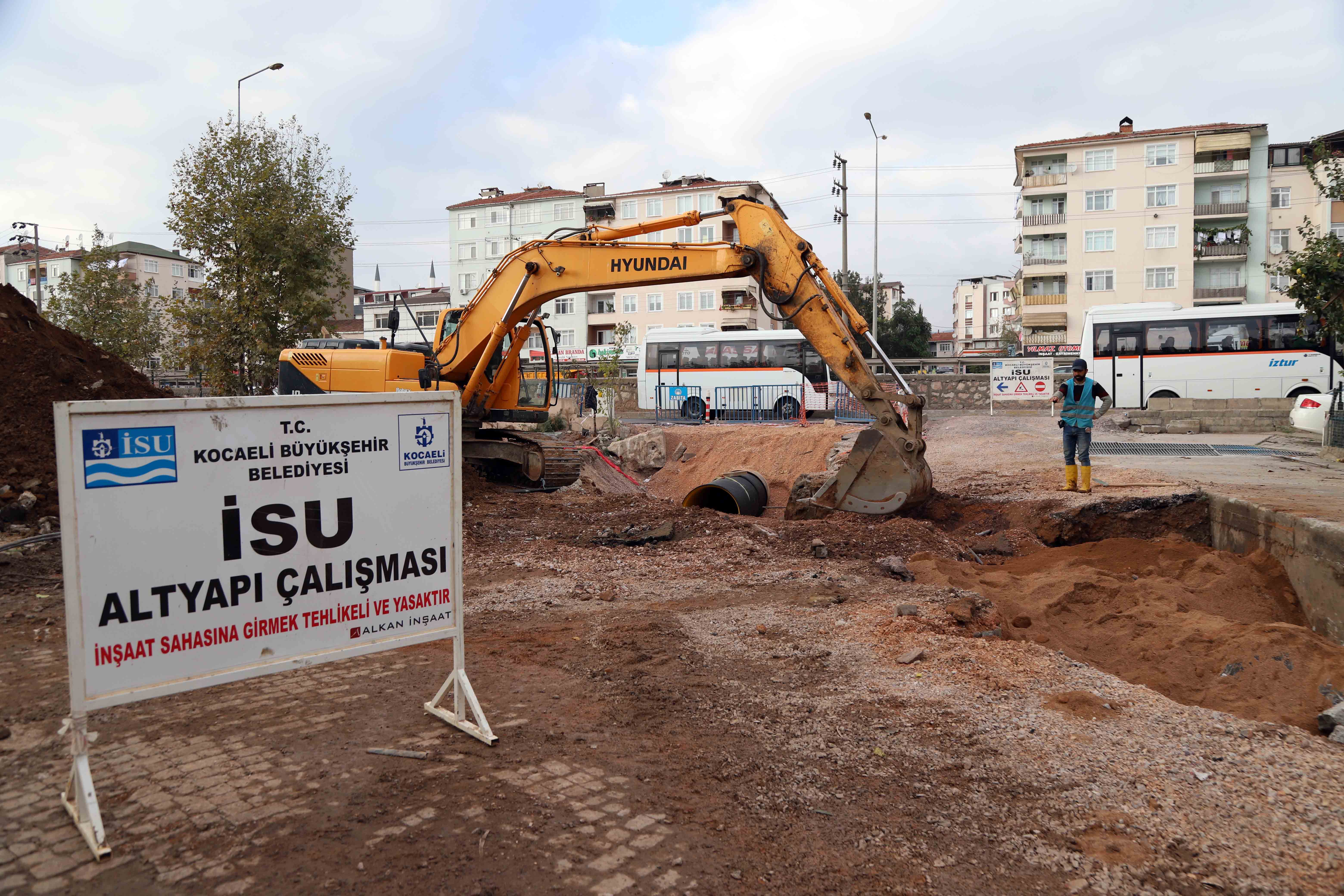 DERİNCE TÜNEL BÖLGESİNDE YAĞMURSUYU PROBLEMİNE SON