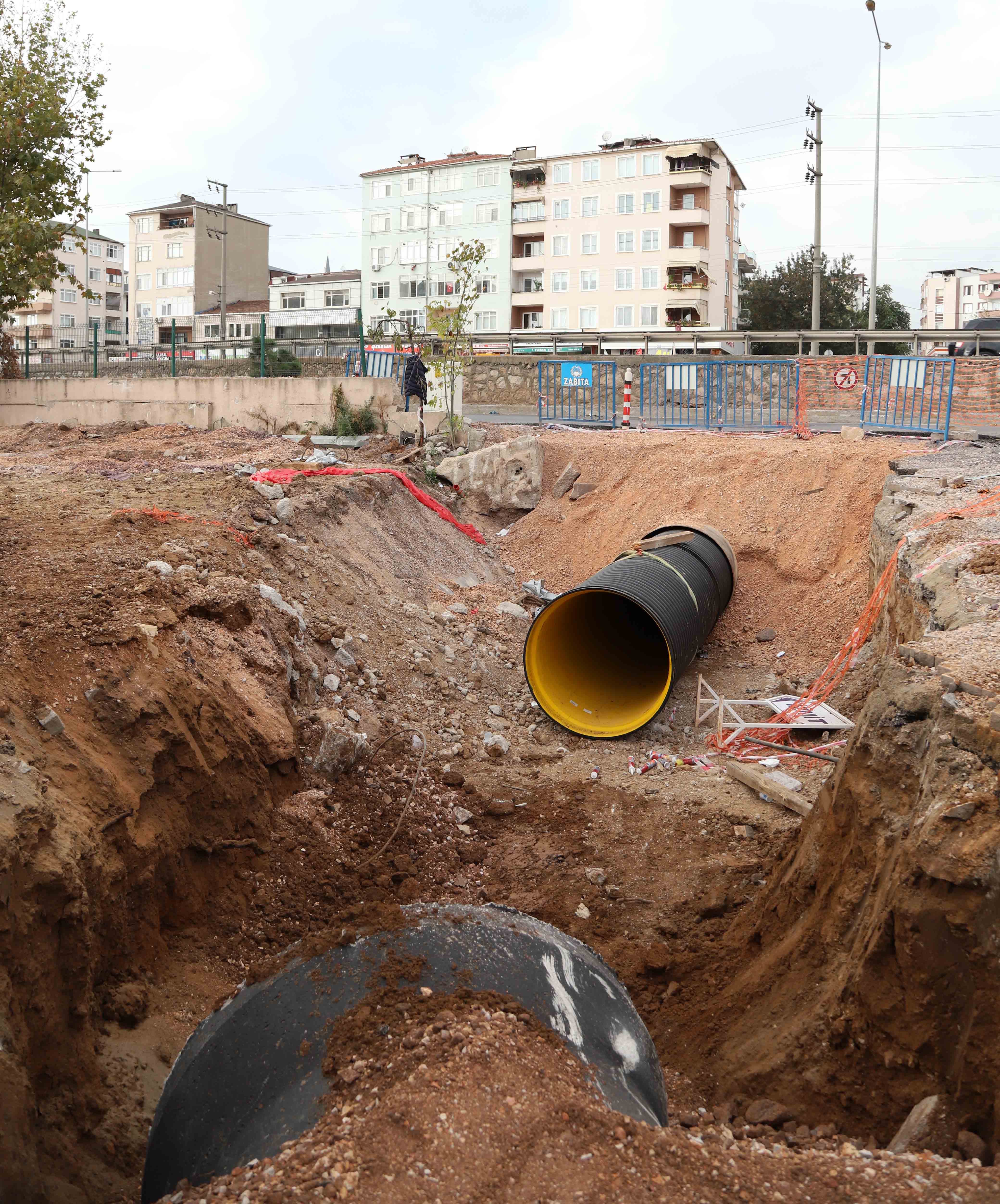 DERİNCE TÜNEL BÖLGESİNDE YAĞMURSUYU PROBLEMİNE SON