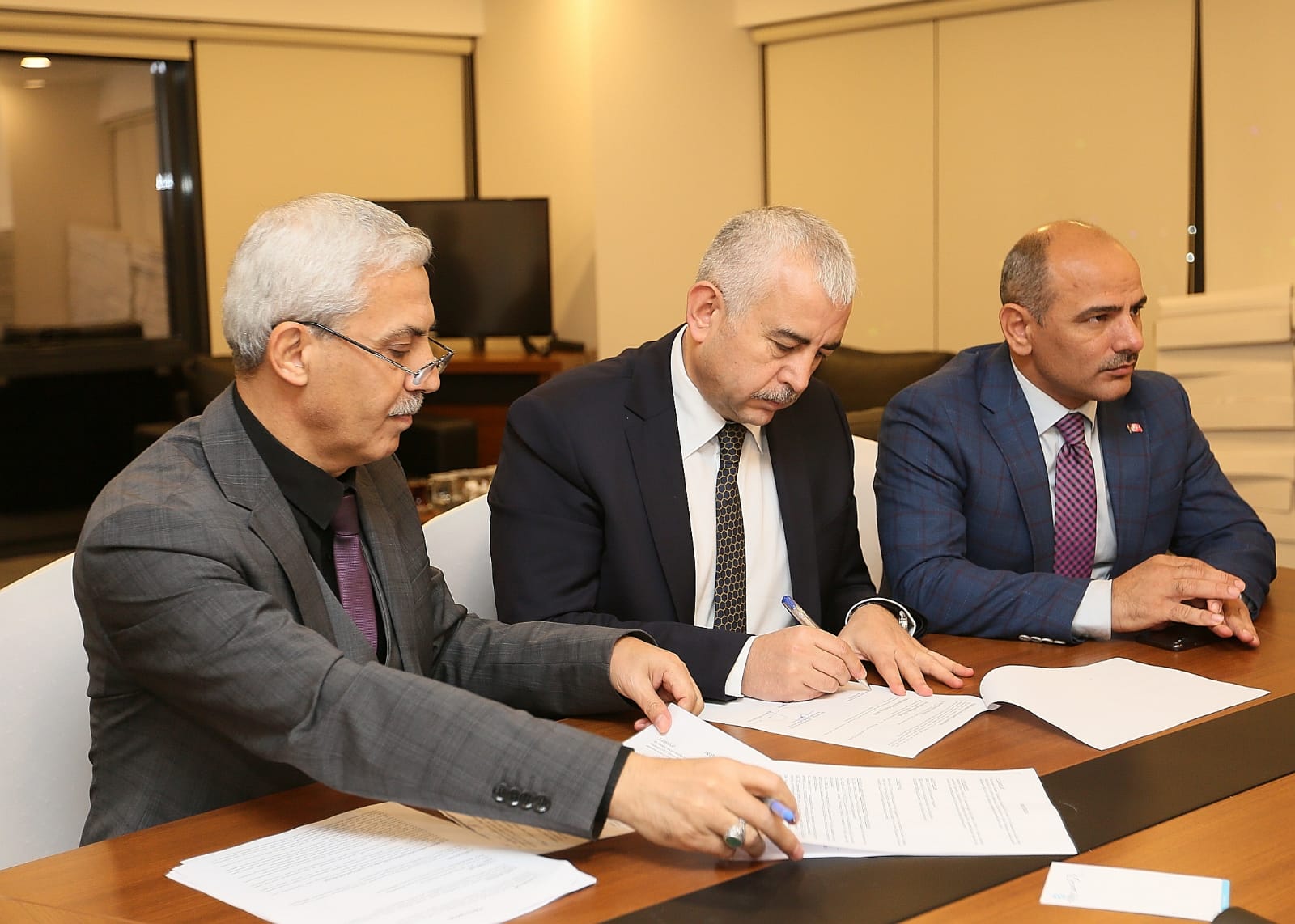BÜYÜKŞEHİR İLE 3 İLÇE BELEDİYESİ ALTYAPI PROTOKOLÜ İMZALADI