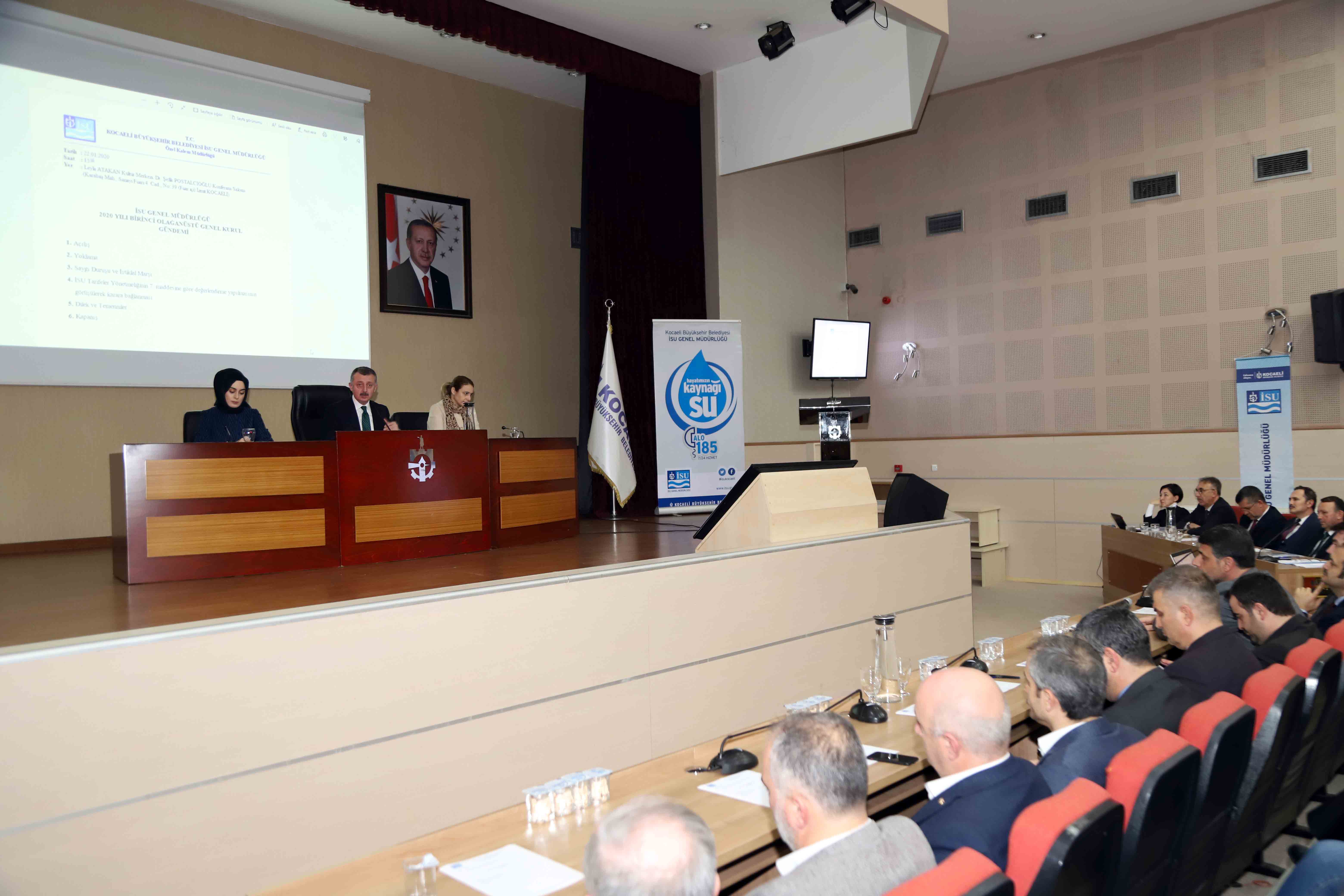 ABONELERE DESTEK: SU FİYATLARINDA 2020 YILI İLK ÜÇ AY ARTIŞ YAPILMAYACAK.