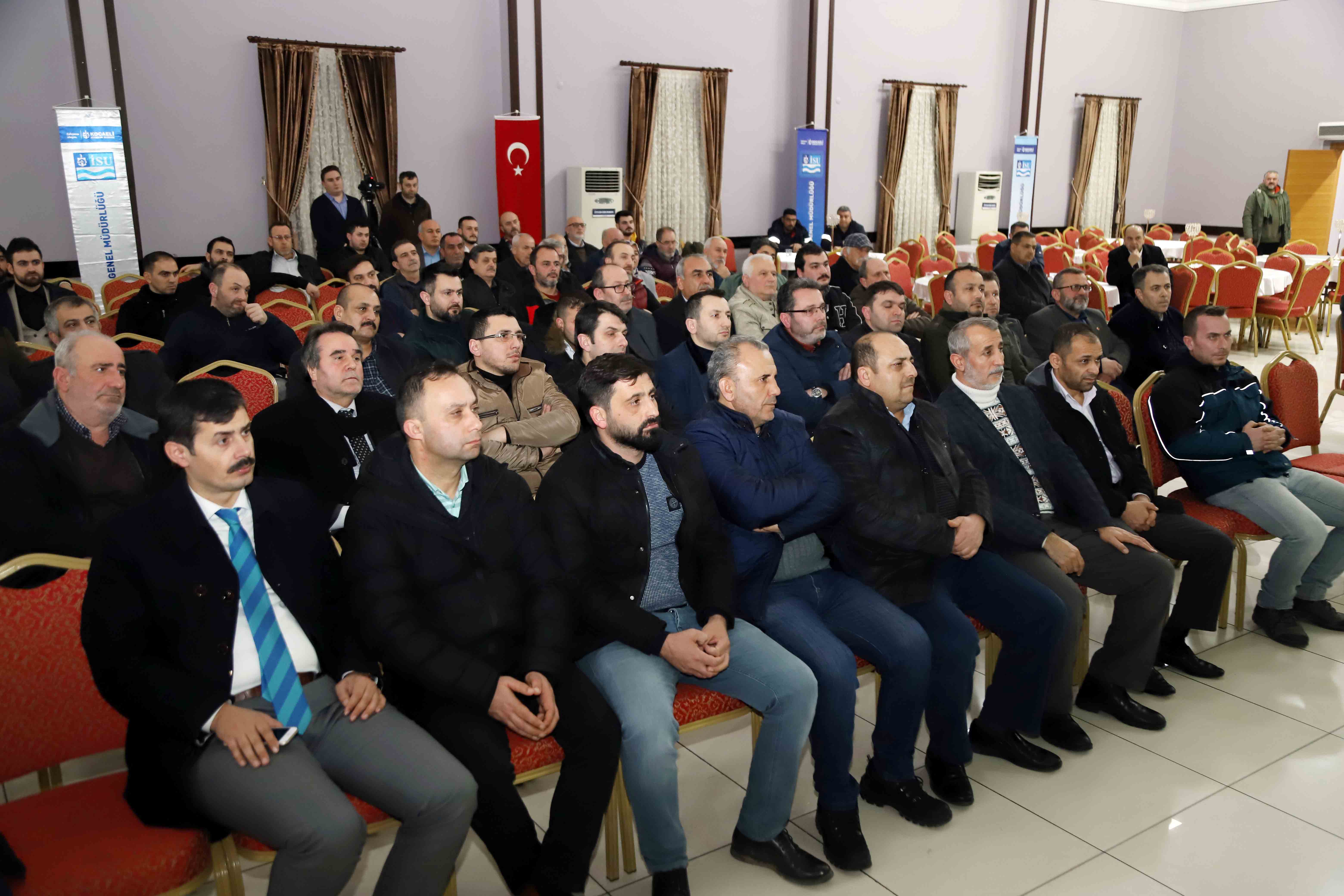 İZMİT’TE ALTYAPI ÇALIŞMALARI İÇİN BİLGİLENDİRME TOPLANTISI DÜZENLENDİ