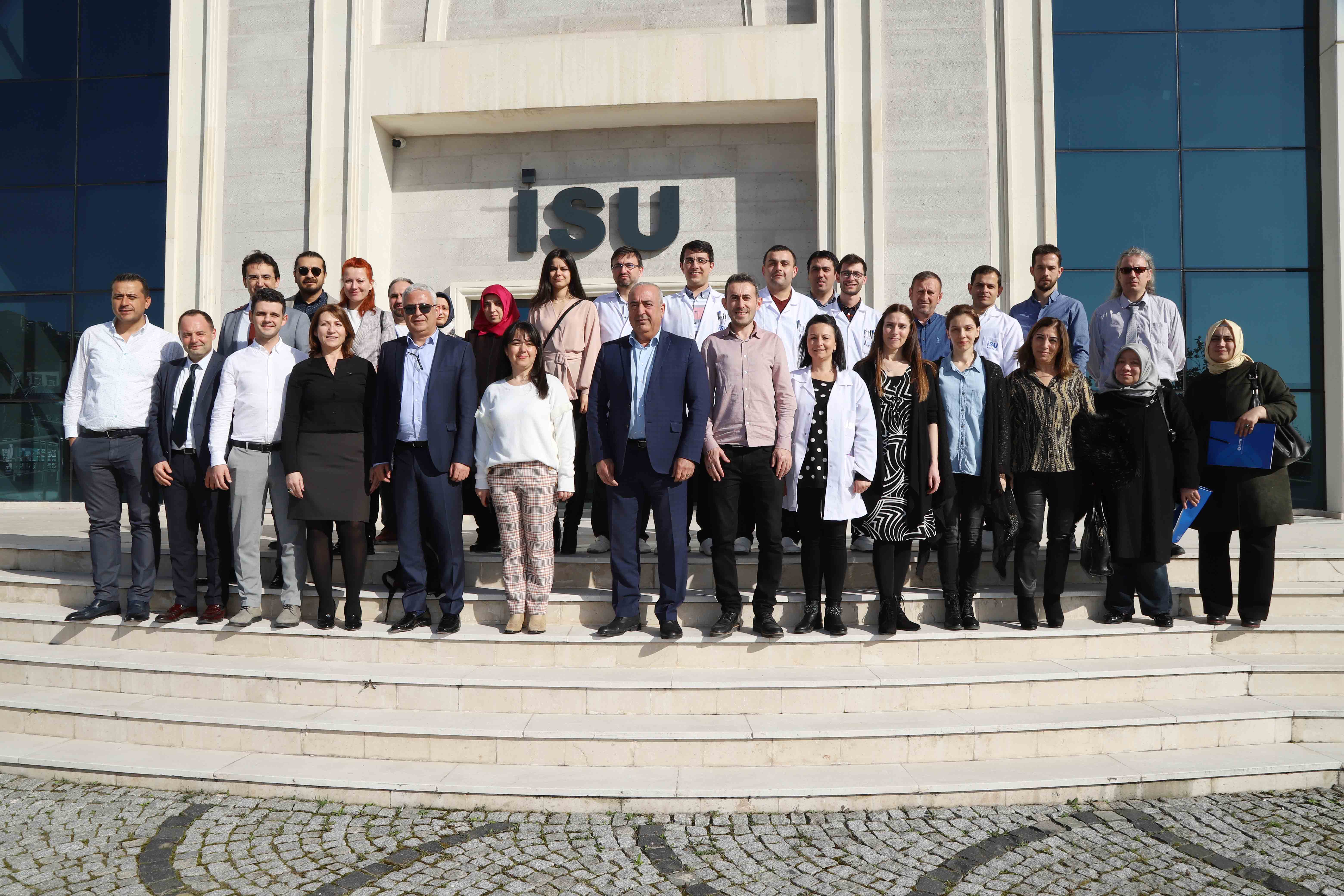 İSU LABORATUVAR MERKEZİ TOPLANTIYA EV SAHİPLİĞİ YAPTI