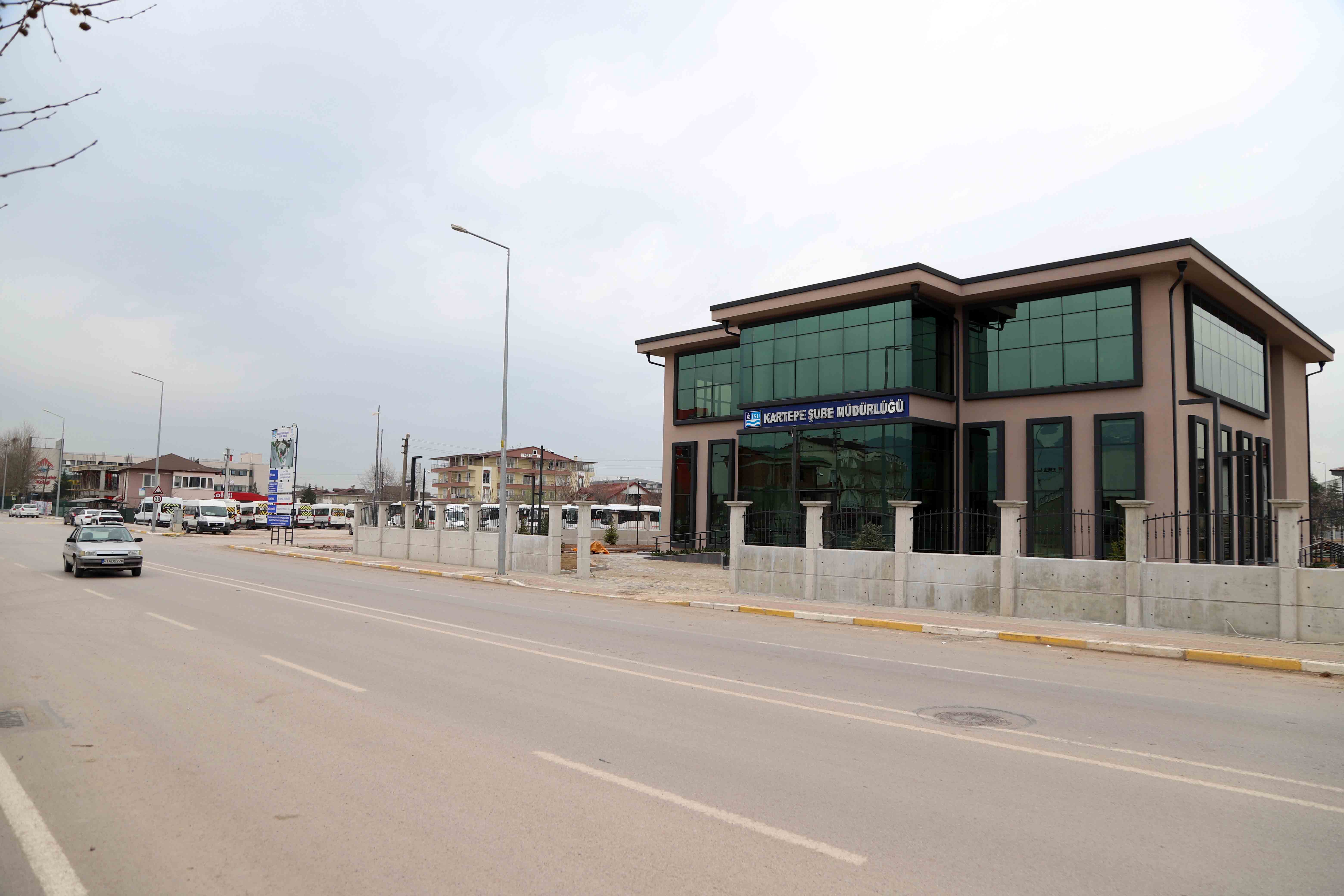 İSU KARTEPE ŞUBE MÜDÜRLÜĞÜ YENİ YERİNDE