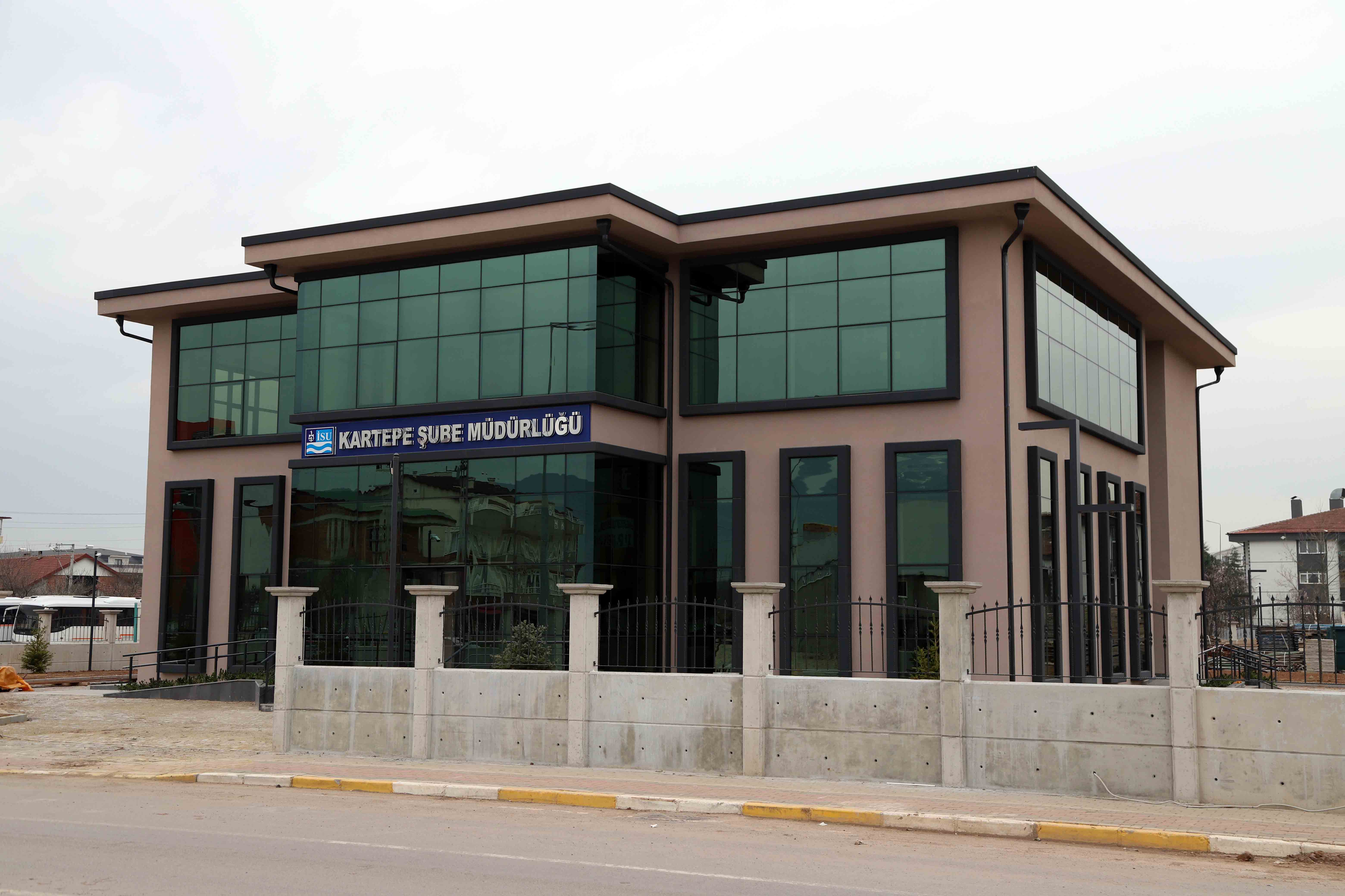 İSU KARTEPE ŞUBE MÜDÜRLÜĞÜ YENİ YERİNDE