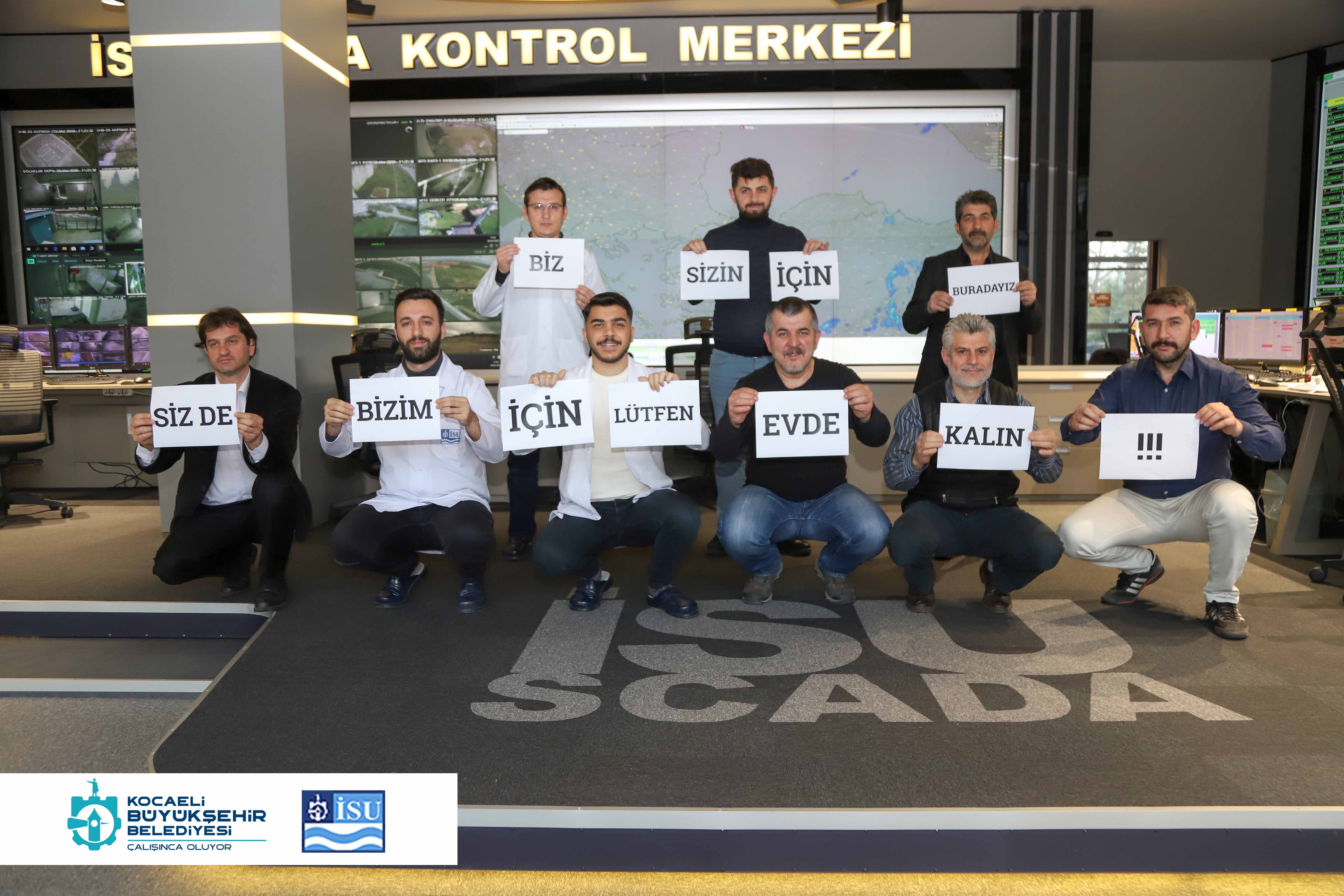 İSU EKİPLERİ 7 GÜN 24 SAAT SAHADA