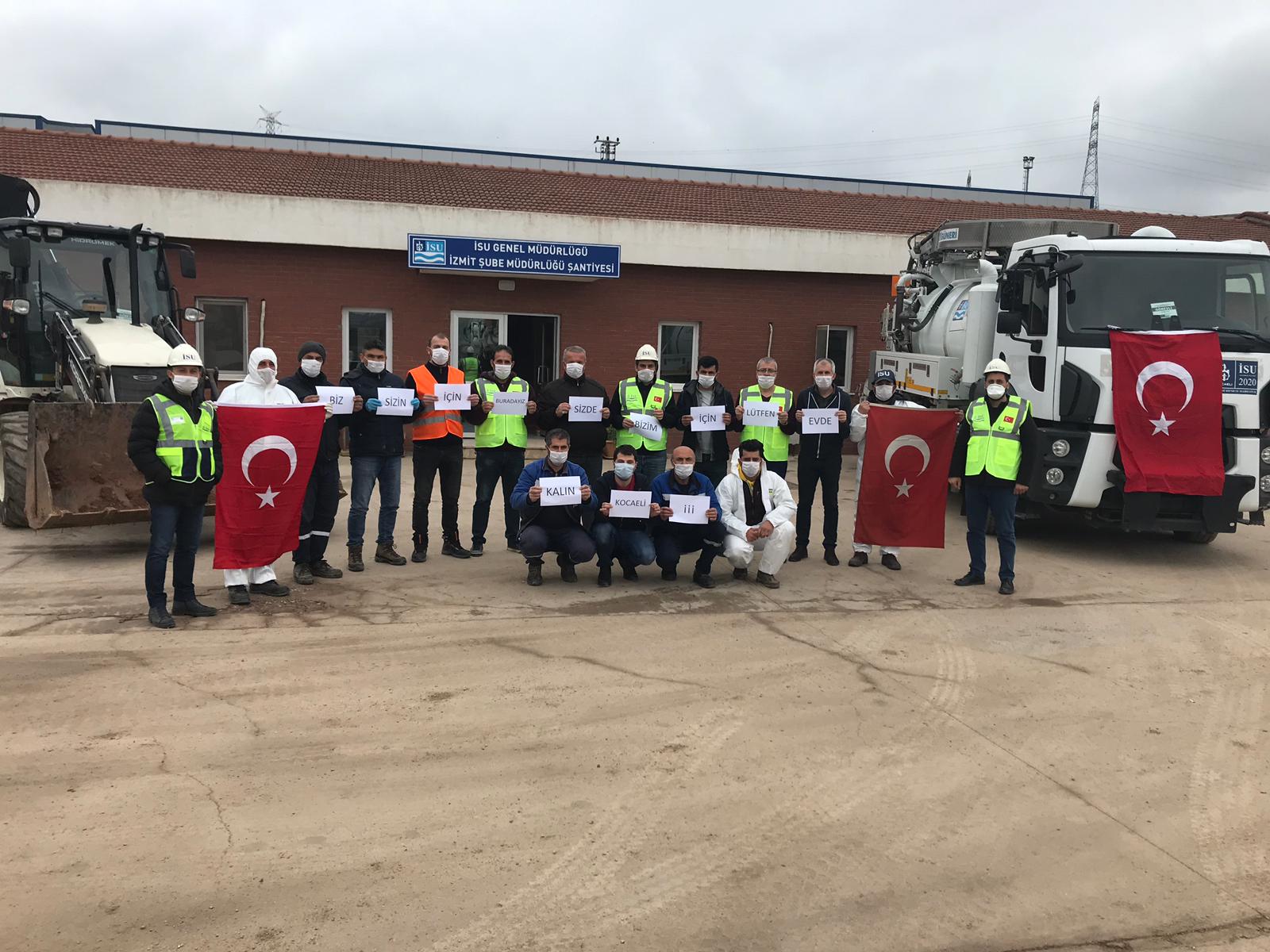İSU EKİPLERİ 7 GÜN 24 SAAT SAHADA