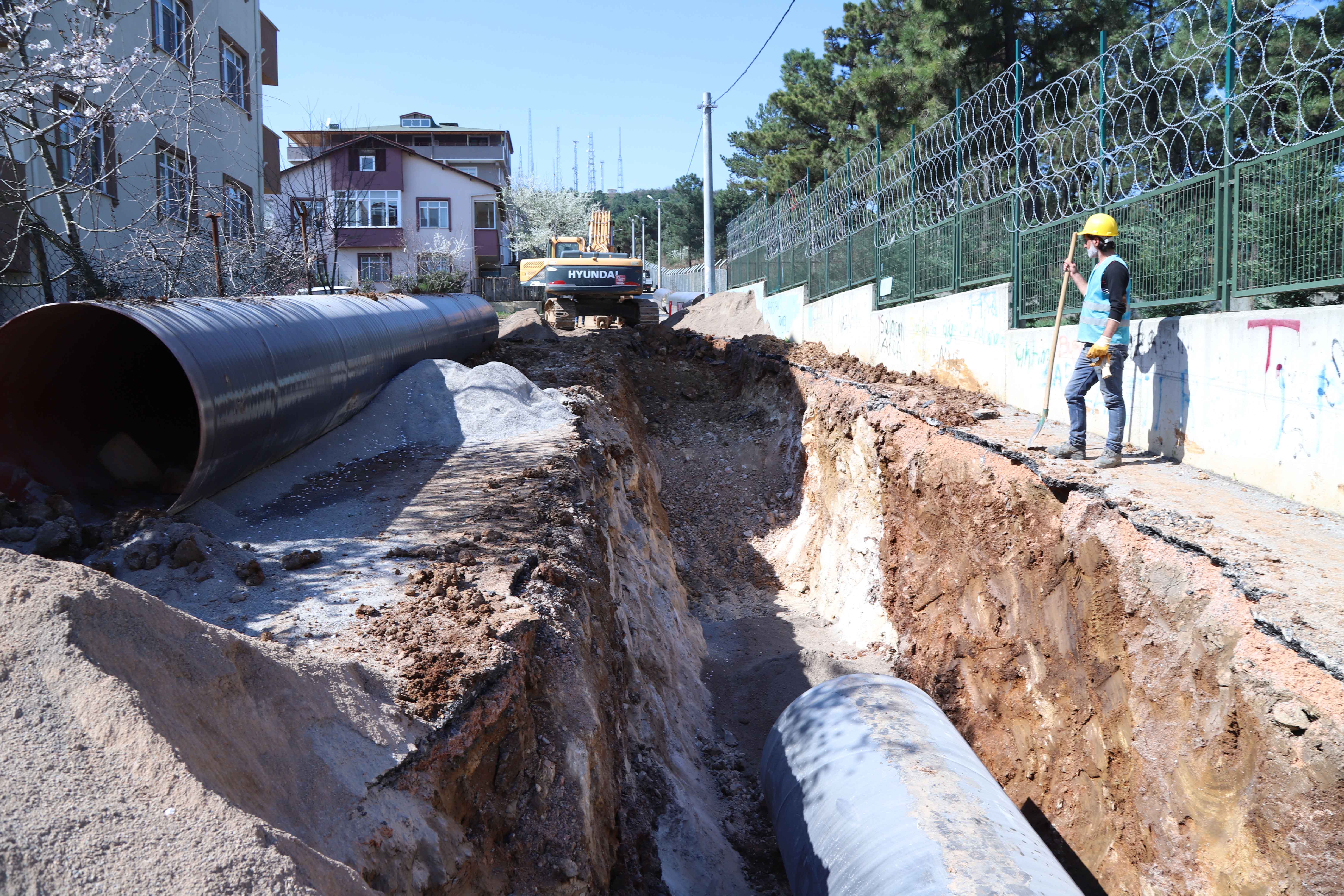 GEBZE 1300 MM ÇELİK BORU HATTI TAMAMLANDI