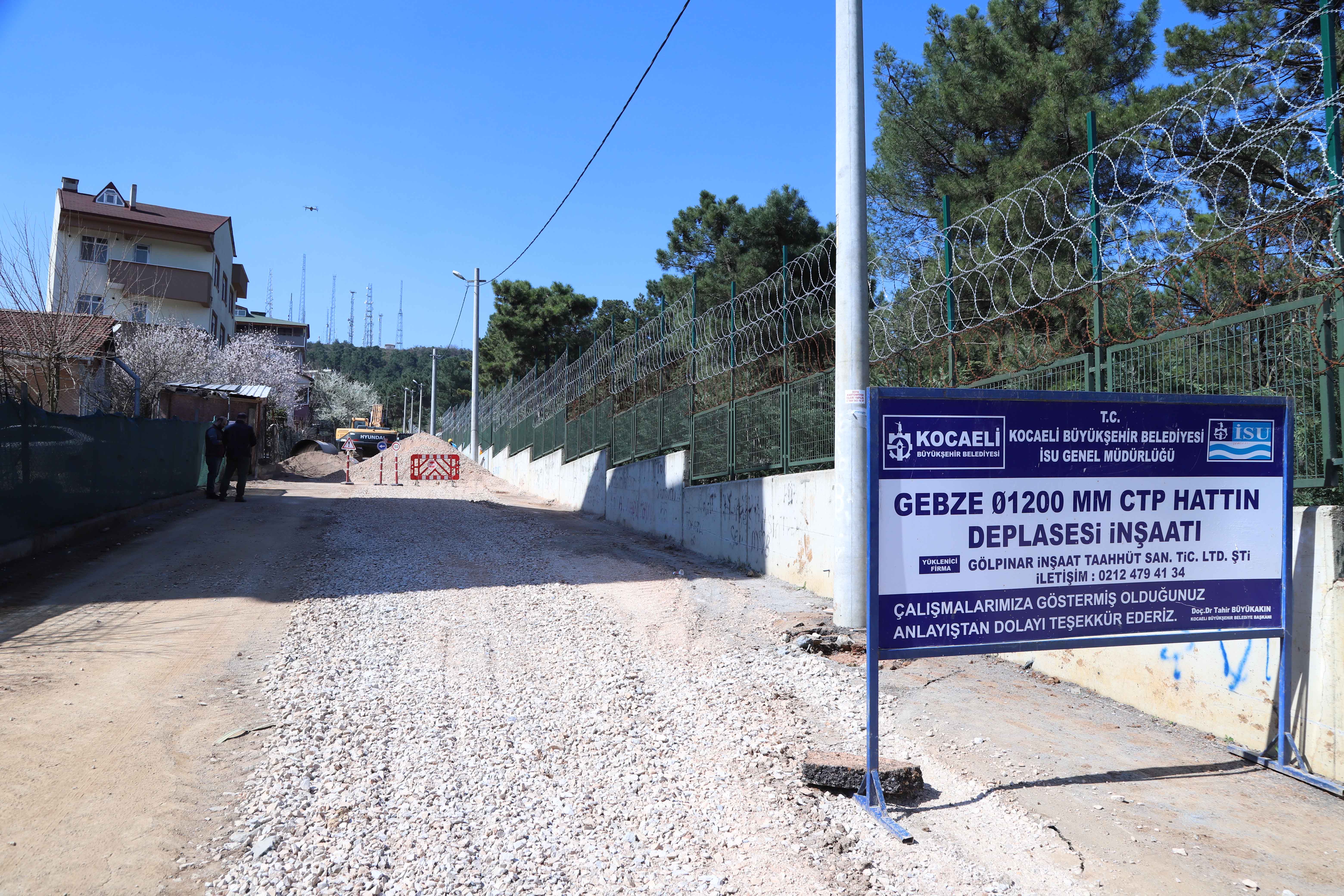 GEBZE 1300 MM ÇELİK BORU HATTI TAMAMLANDI