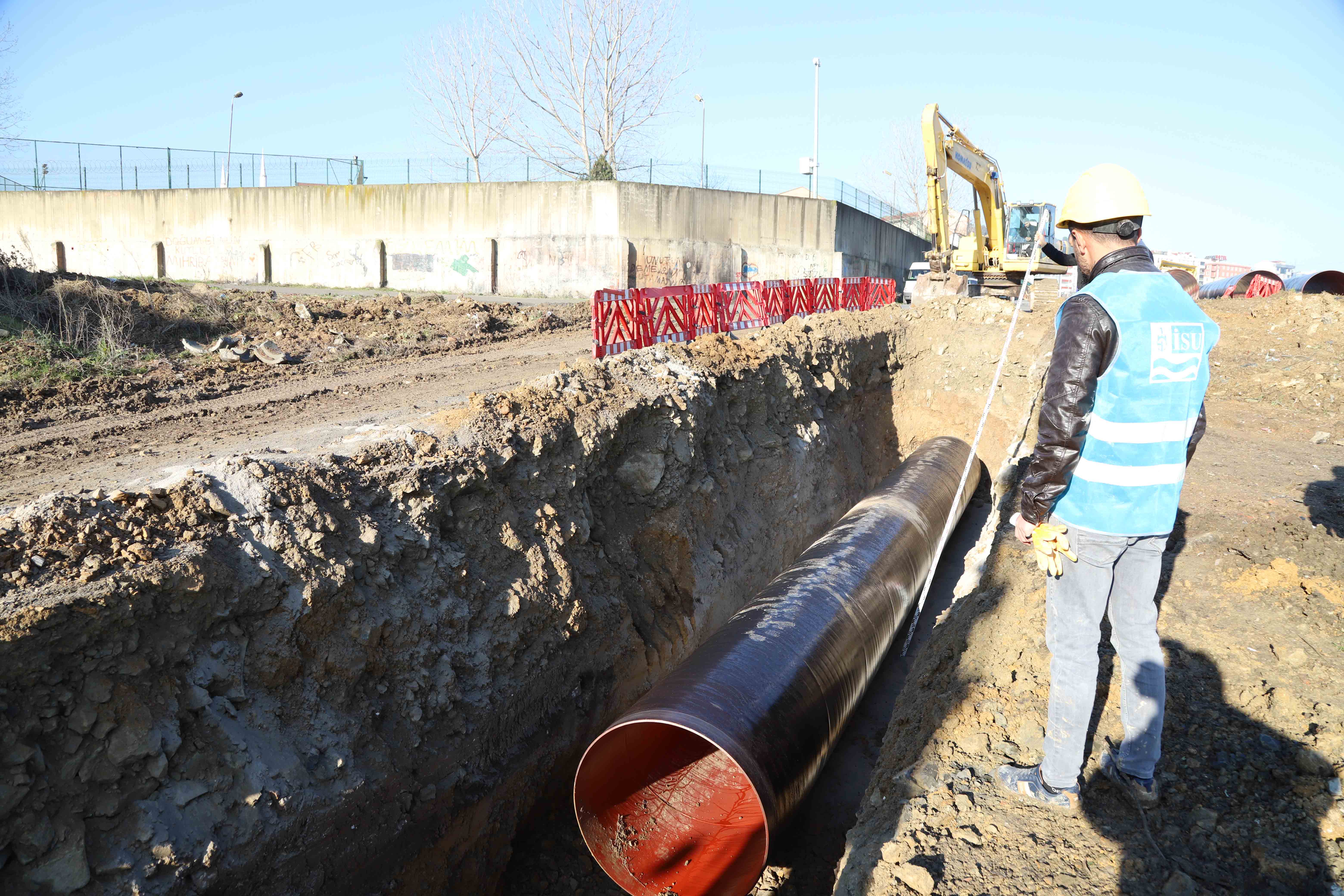 GEBZE 1300 MM ÇELİK BORU HATTI TAMAMLANDI