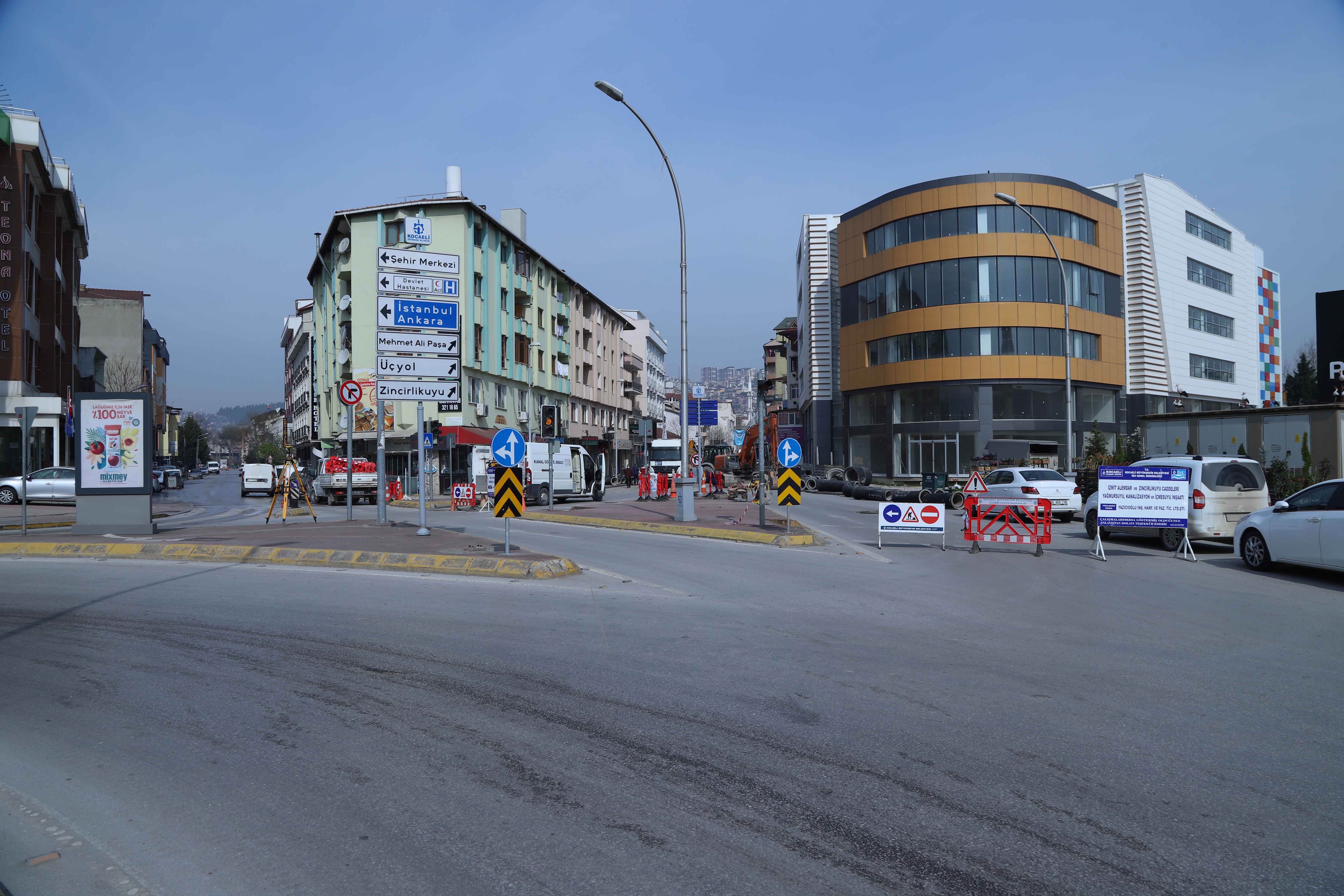 ZİNCİRLİKUYU’DA ALTYAPI TAMAMLANDI SIRA ÜSTYAPIDA