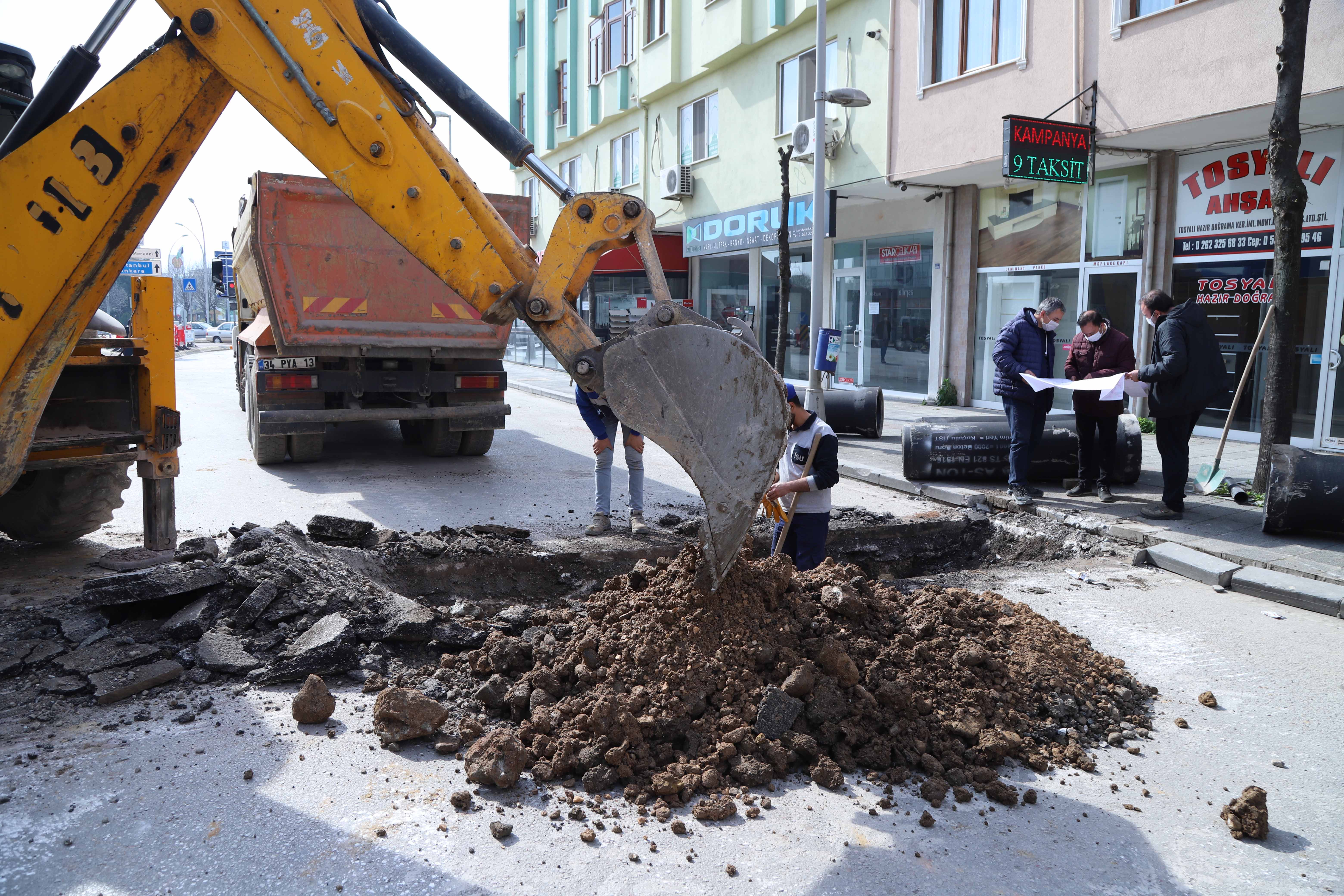 ZİNCİRLİKUYU’DA ALTYAPI TAMAMLANDI SIRA ÜSTYAPIDA