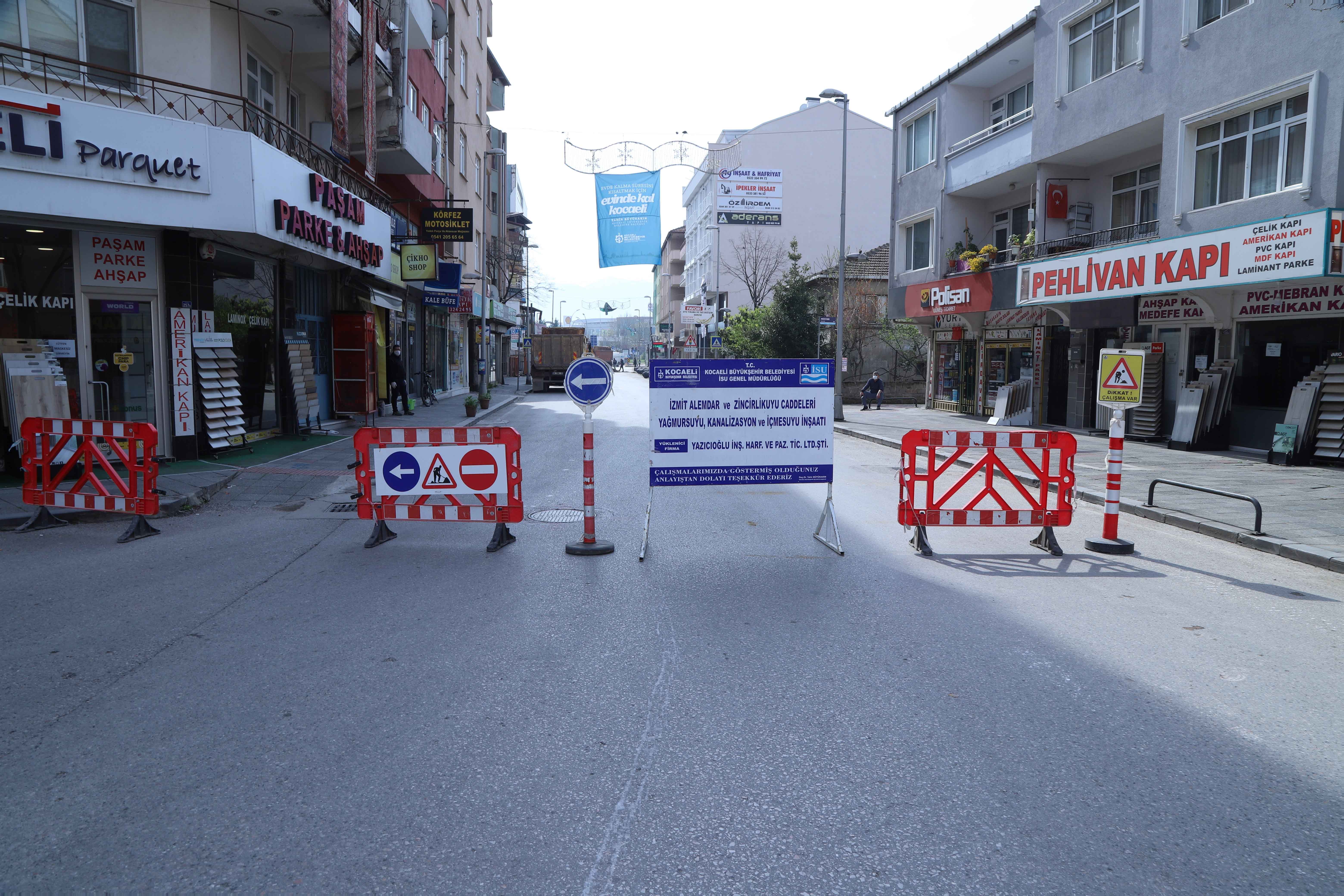 ZİNCİRLİKUYU’DA ALTYAPI TAMAMLANDI SIRA ÜSTYAPIDA
