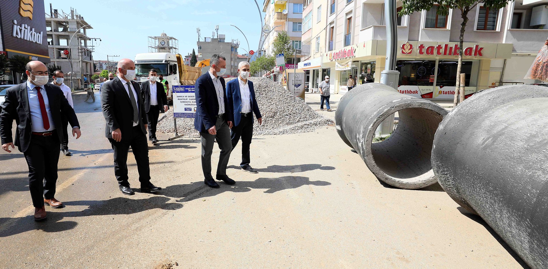 BAŞKAN BÜYÜKAKIN, ‘’DARICA'DA ALTYAPI SORUNUNU ÇÖZÜYORUZ’’