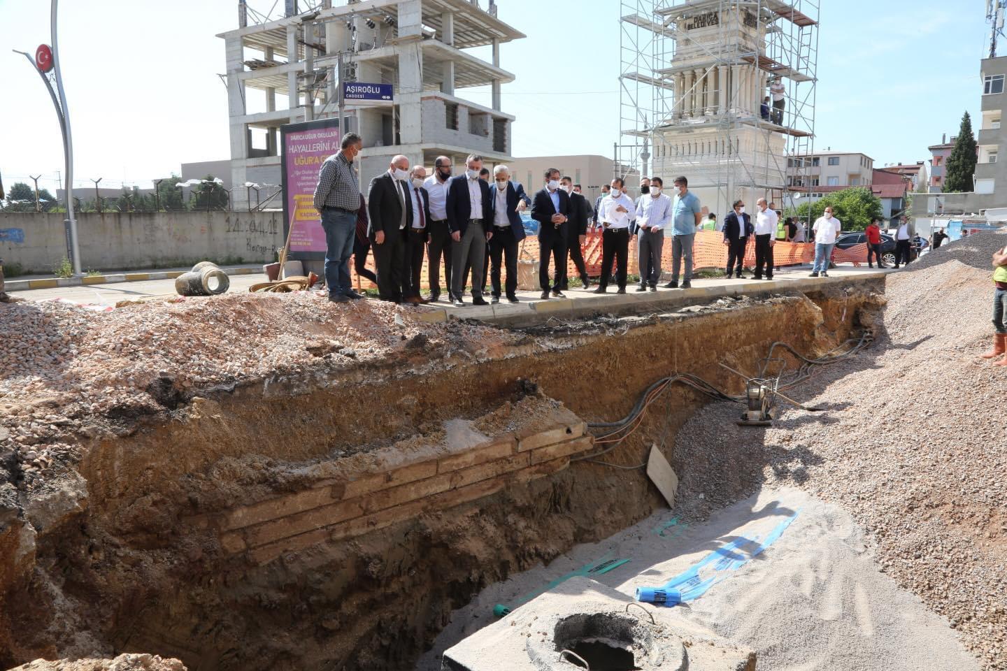 BAŞKAN BÜYÜKAKIN, ‘’DARICA'DA ALTYAPI SORUNUNU ÇÖZÜYORUZ’’