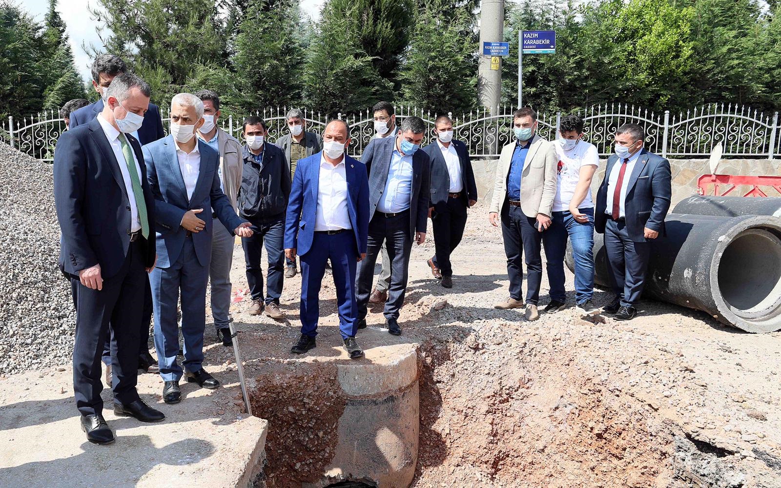 BAŞKAN BÜYÜKAKIN,  “KÖSEKÖY'DE ALT YAPI ÇALIŞMALARI 15 HAZİRAN'DA TAMAMLANACAK”