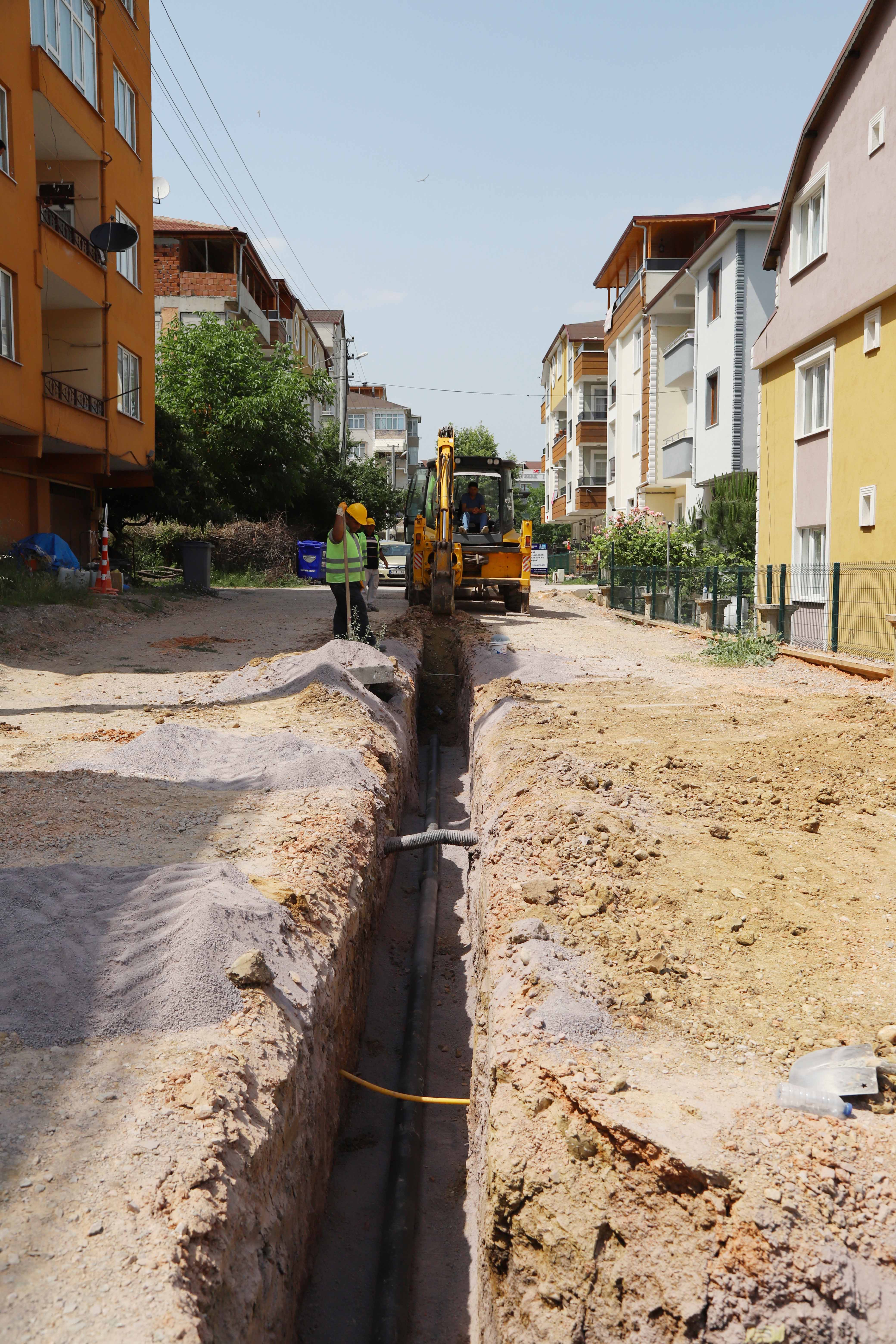 KÖRFEZ İLÇESİNDE İKİ  MAHALLEDE SAĞLIKLI ALTYAPI 