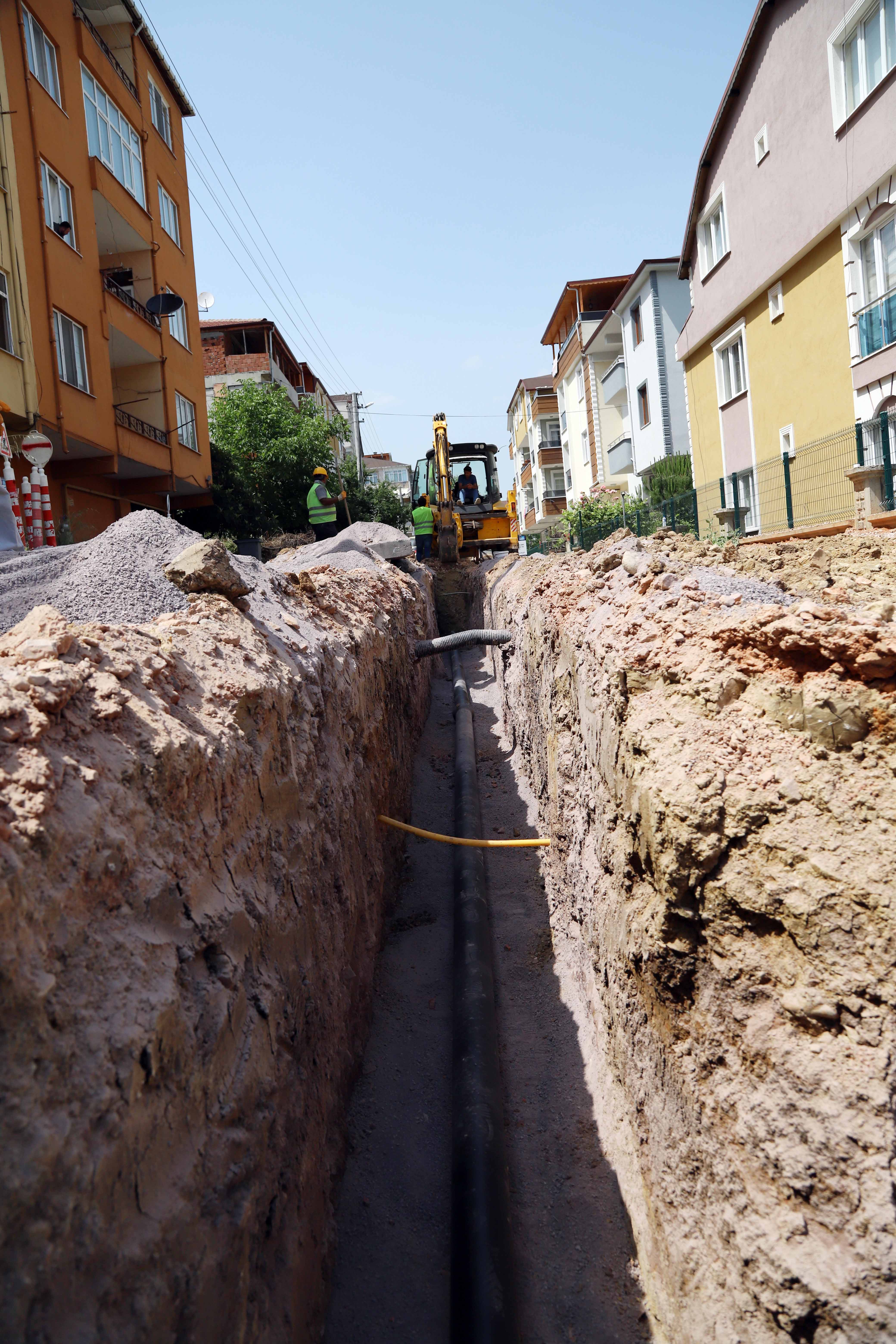 KÖRFEZ İLÇESİNDE İKİ  MAHALLEDE SAĞLIKLI ALTYAPI 