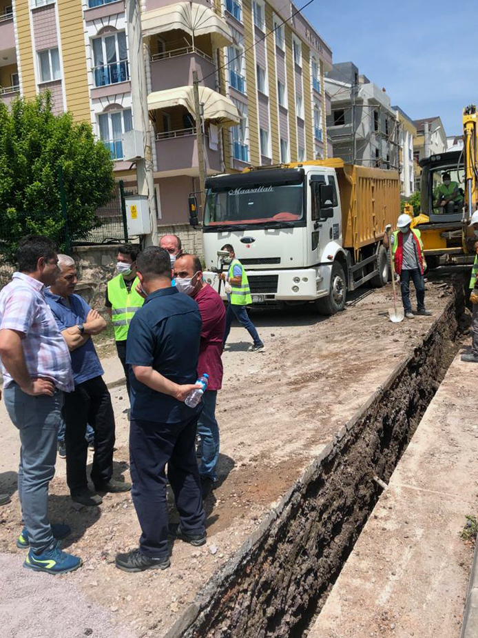 KÖRFEZ İLÇESİNDE İKİ  MAHALLEDE SAĞLIKLI ALTYAPI 