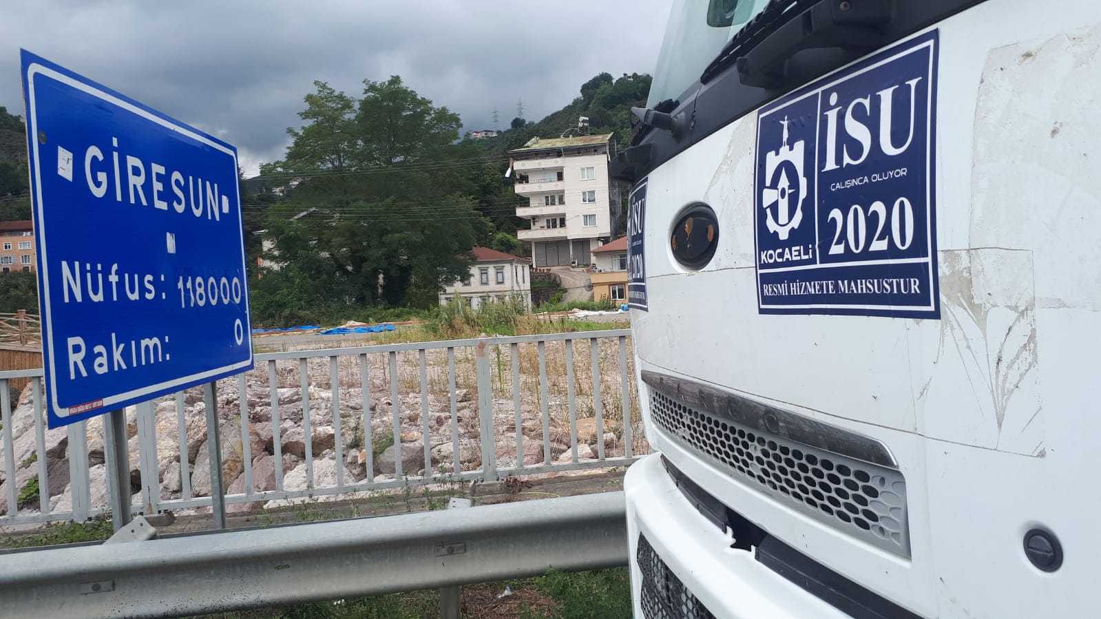 BÜYÜKŞEHİR'DEN GİRESUN'A YARDIM ELİ