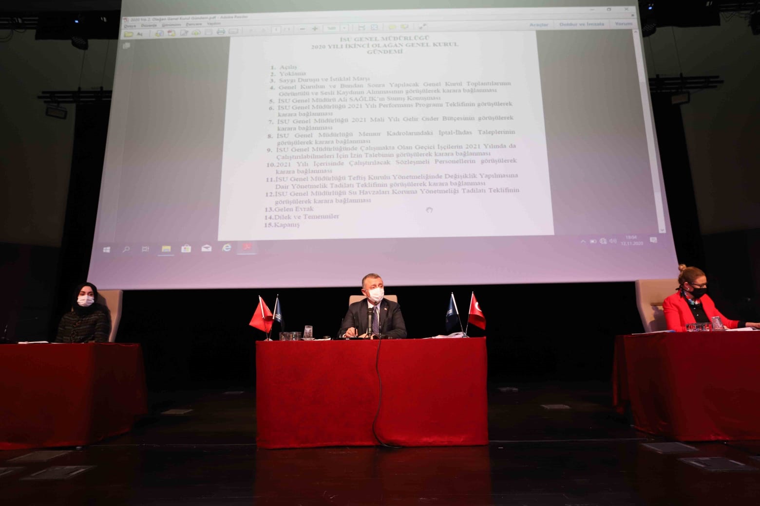 İSU’NUN 2020 YILI 2. OLAĞAN GENEL KURULU YAPILDI