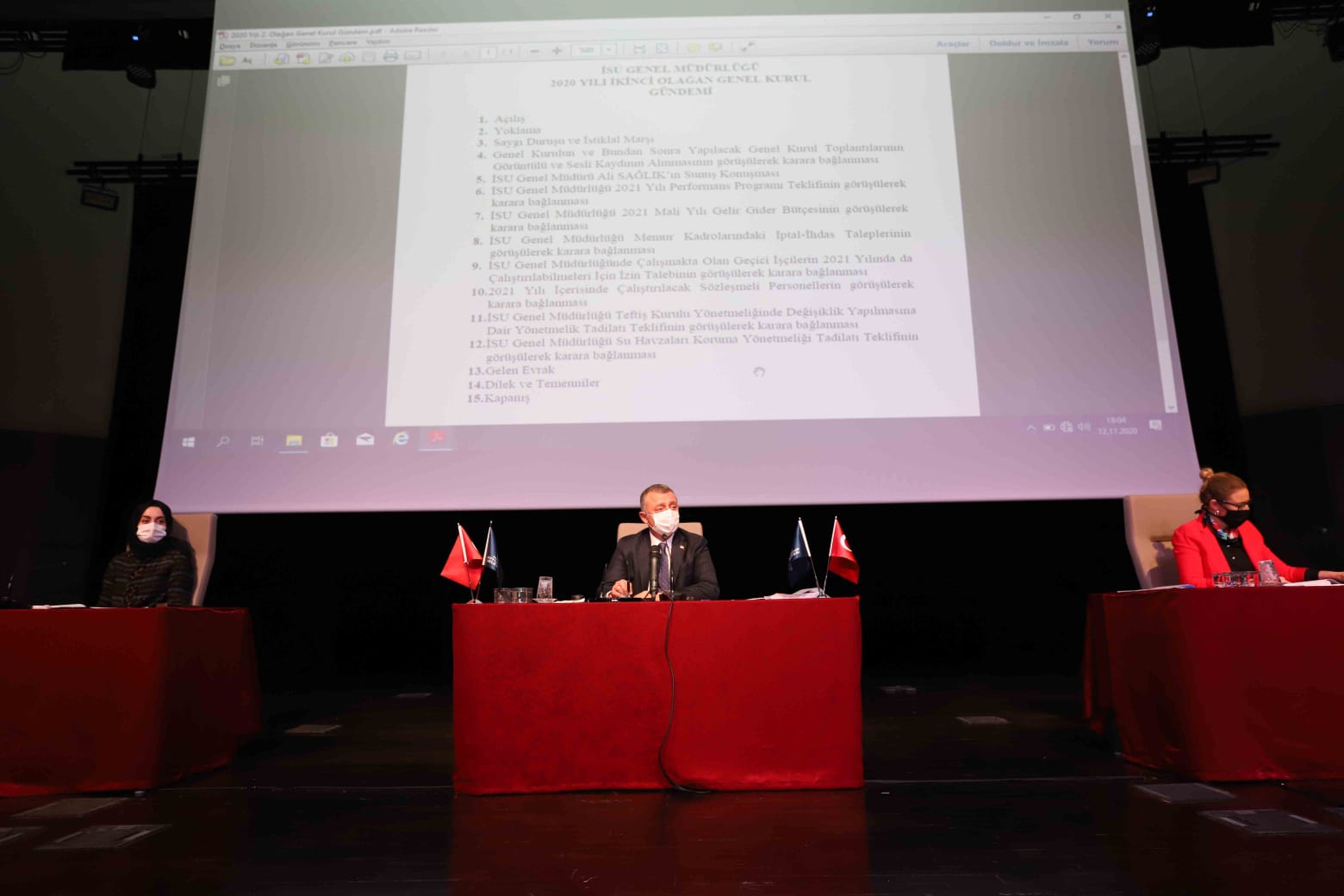 İSU’NUN 2020 YILI 2. OLAĞAN GENEL KURULU YAPILDI