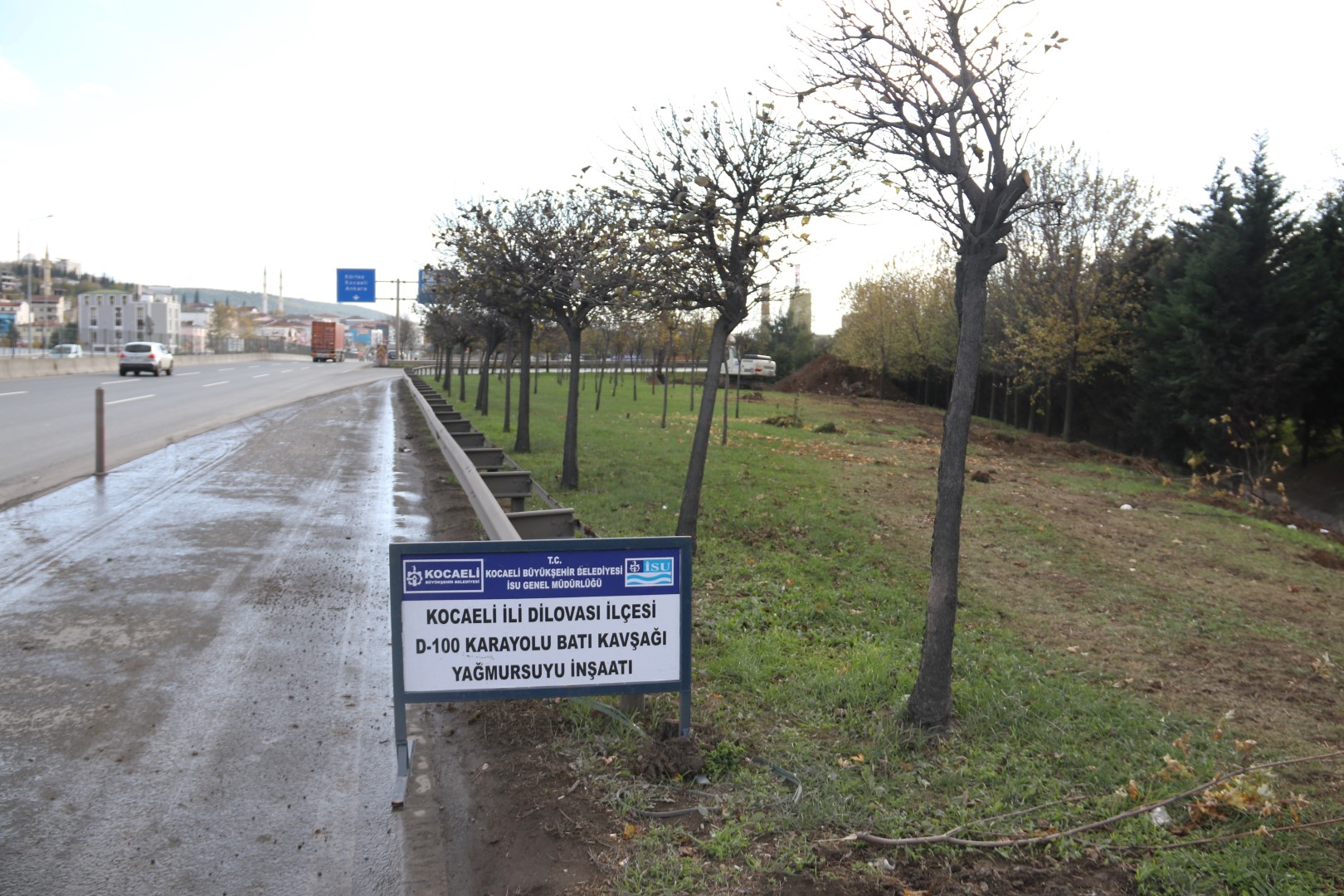 D-100 DİLOVASI BATI KAVŞAĞINDA ARTIK SU BASKINI OLMAYACAK  