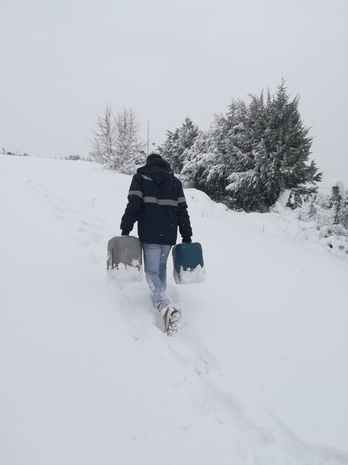 İSU ekipleri kar yağışında 24 saat görev yaptı