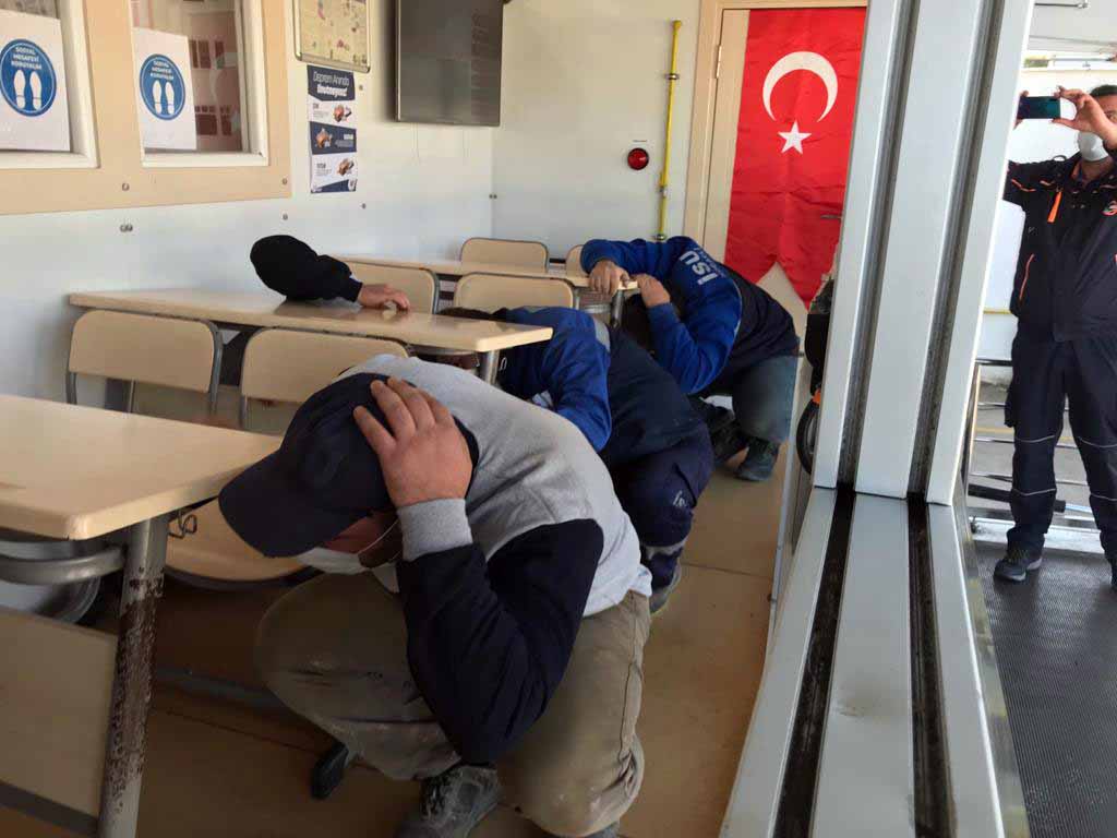İSU personeline AFAD’tan deprem eğitimi