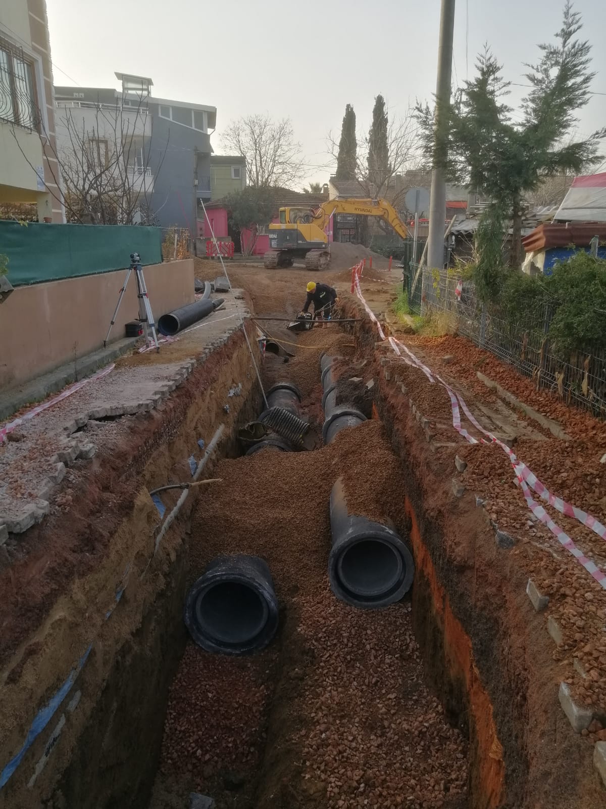   GEBZE ESKİHİSAR’DA ALTYAPI ÇALIŞMASI