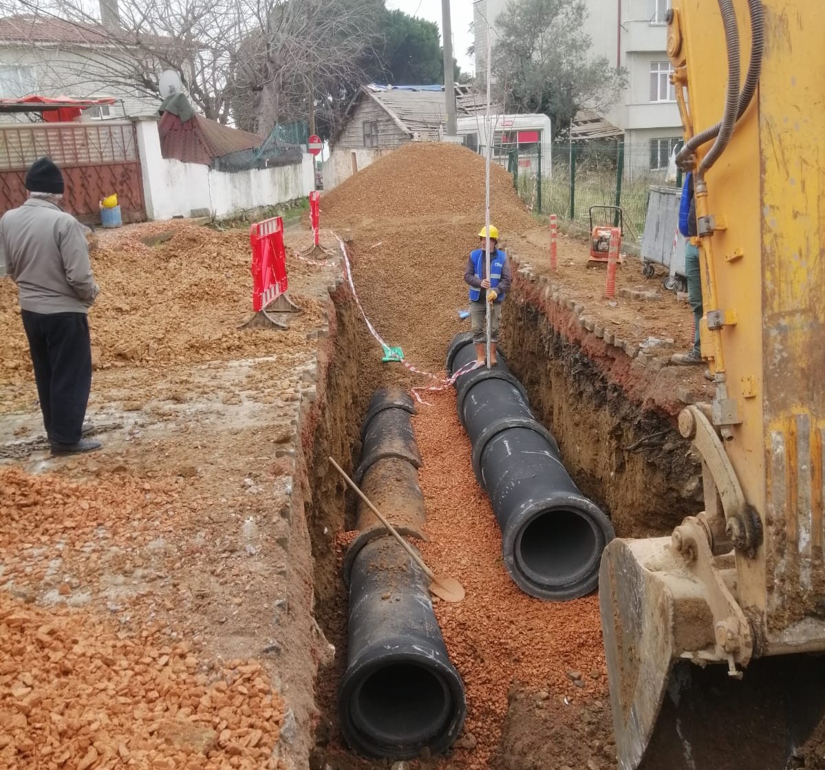   GEBZE ESKİHİSAR’DA ALTYAPI ÇALIŞMASI