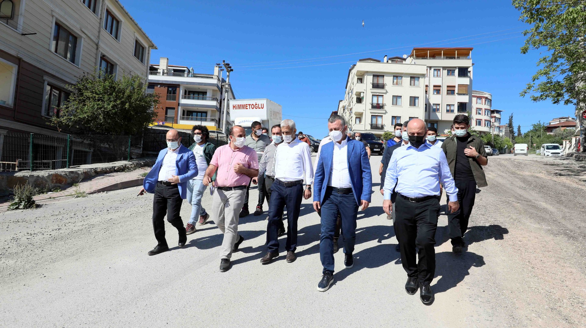 BAŞKAN BÜYÜKAKIN, ‘’DARICA’YA HAYAT KATAN ALTYAPI YATIRIMLARI YAPIYORUZ’’